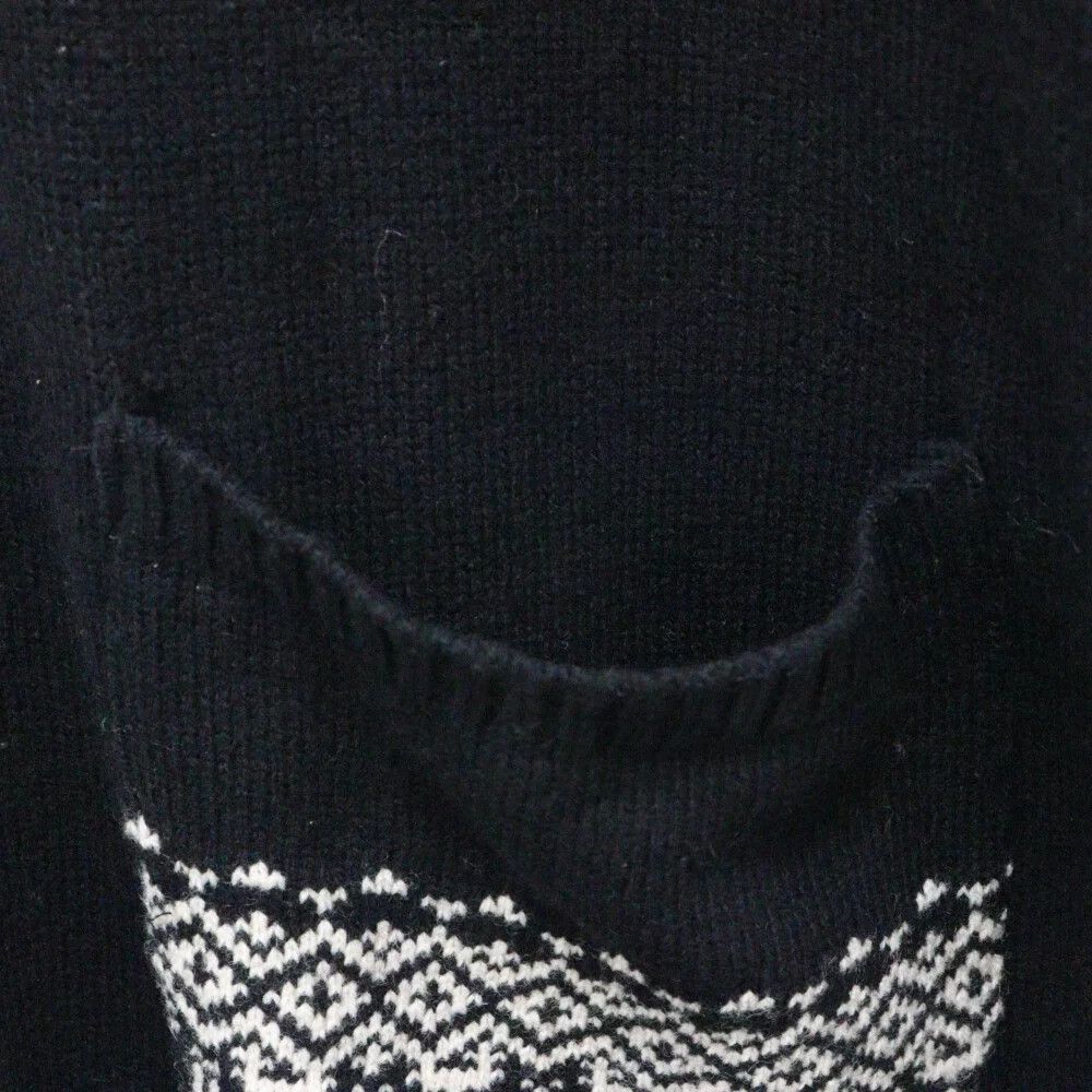 Yohji Yamamoto B Yohji Yamamoto zip up nordic long knit Size US M / EU 48-50 / 2 - 5 Thumbnail