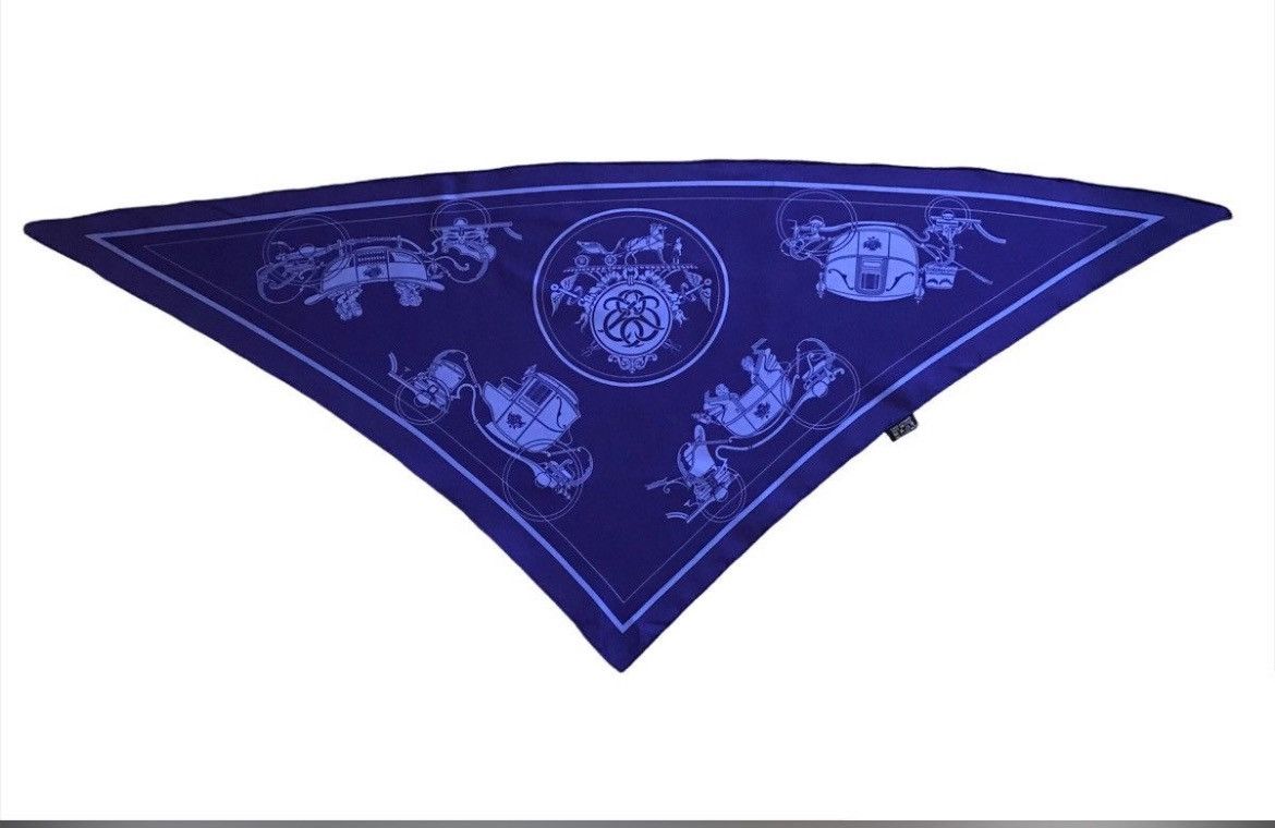 Hermes Hermes Paris Bandana Size ONE SIZE - 2 Thumbnail