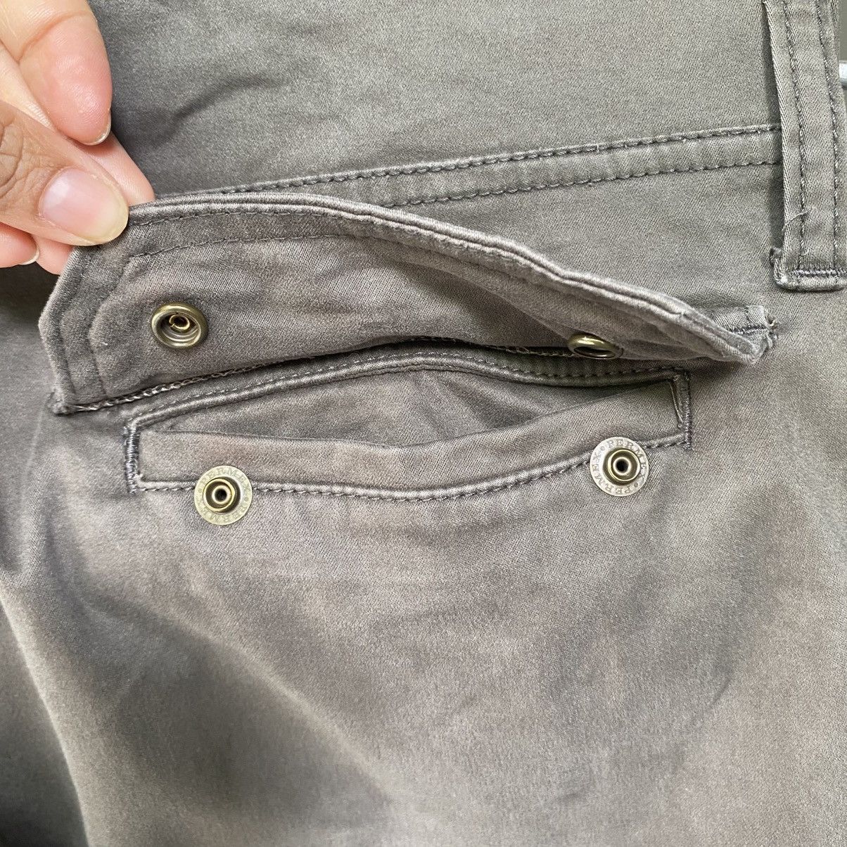 Japanese Brand EDGE ON ALL Soft Drape Slacks Size 29" - 9 Thumbnail