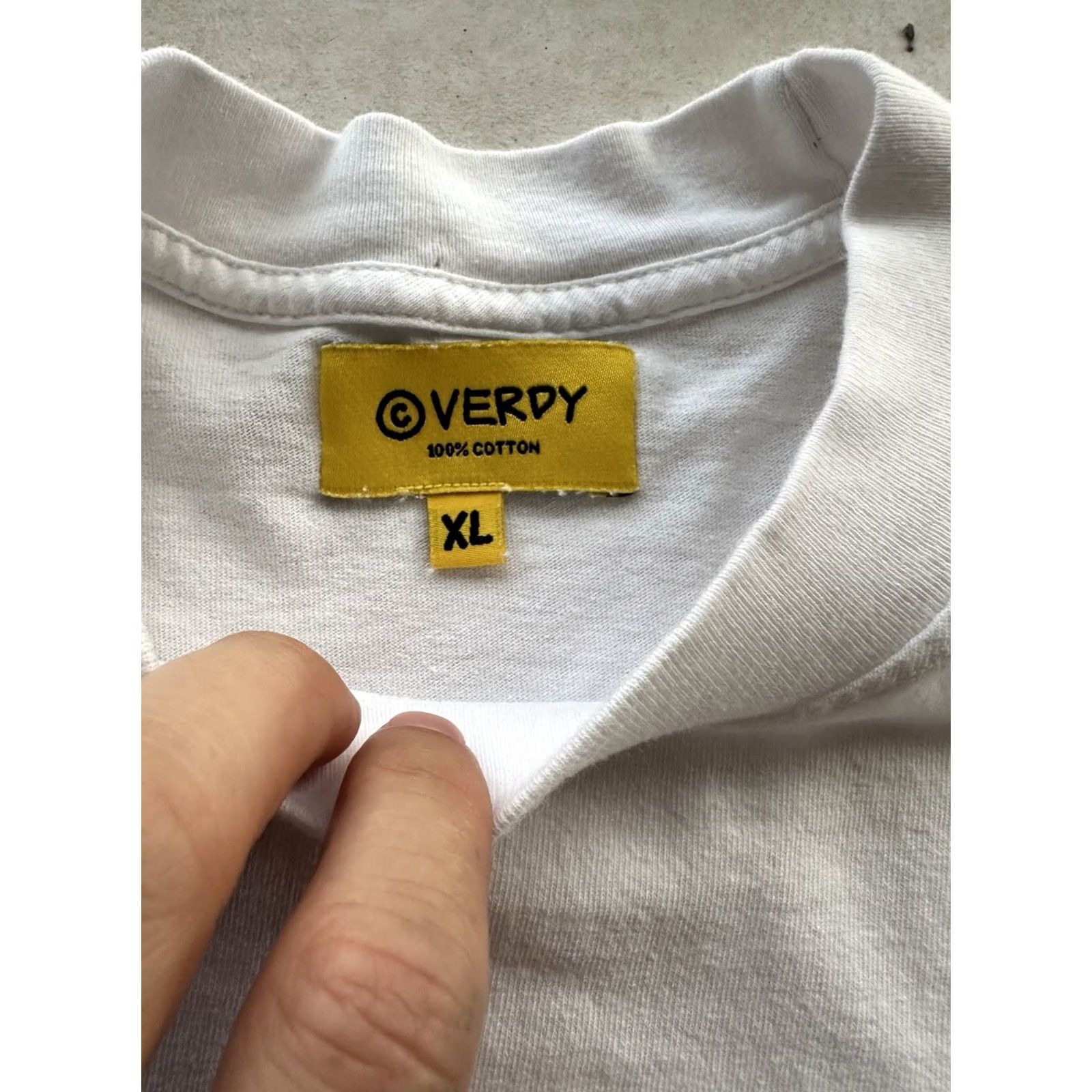 Dover Street Market VERDY x Dover Street Market DSM Tee Shirt XL Unisex Adults White London Mens Size US XL / EU 56 / 4 - 4 Thumbnail