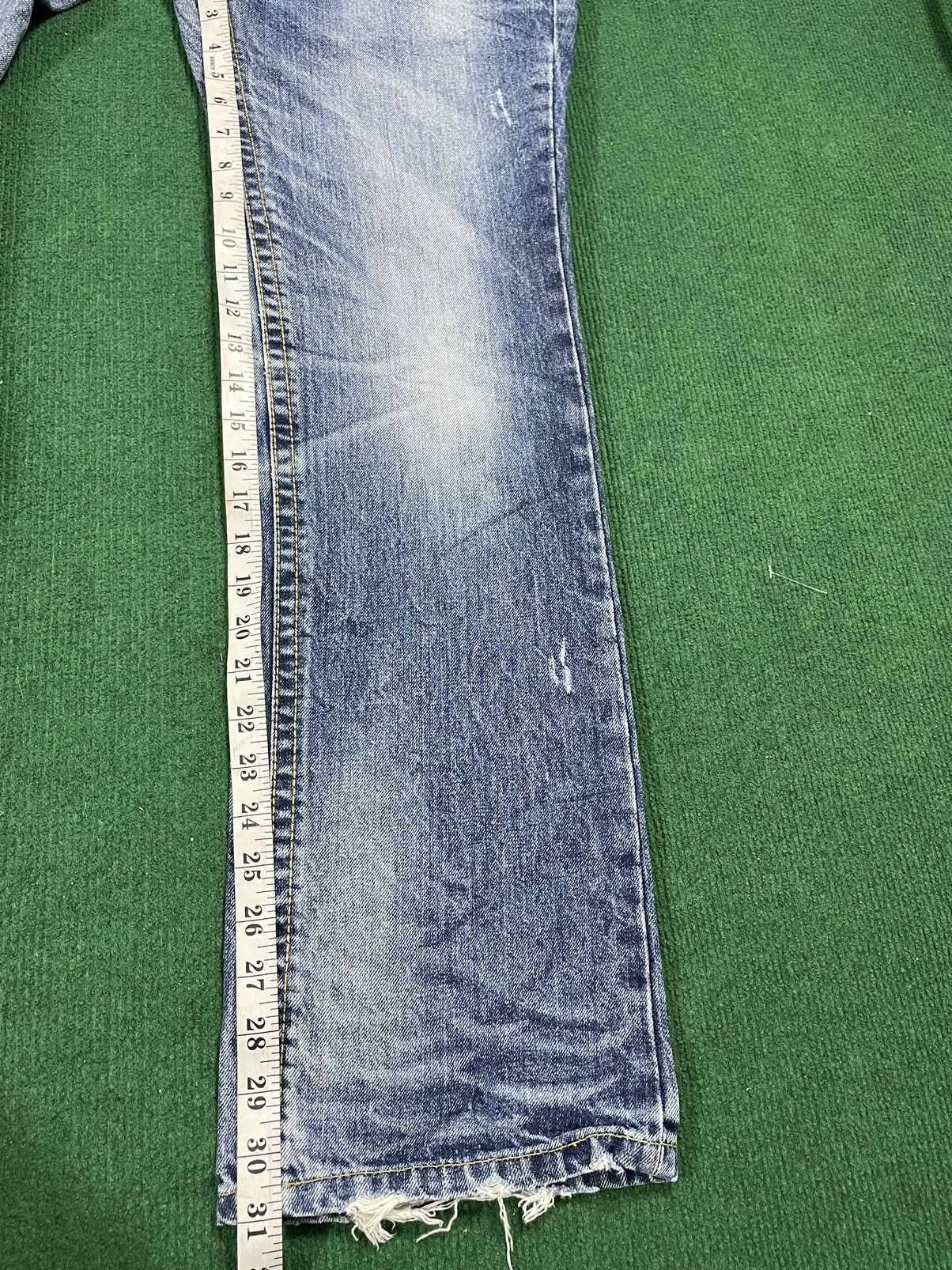 If Six Was Nine × Japanese Brand Distressed Lolita Jeans With Rare Patches Size US 34 / EU 50 - 13 Thumbnail