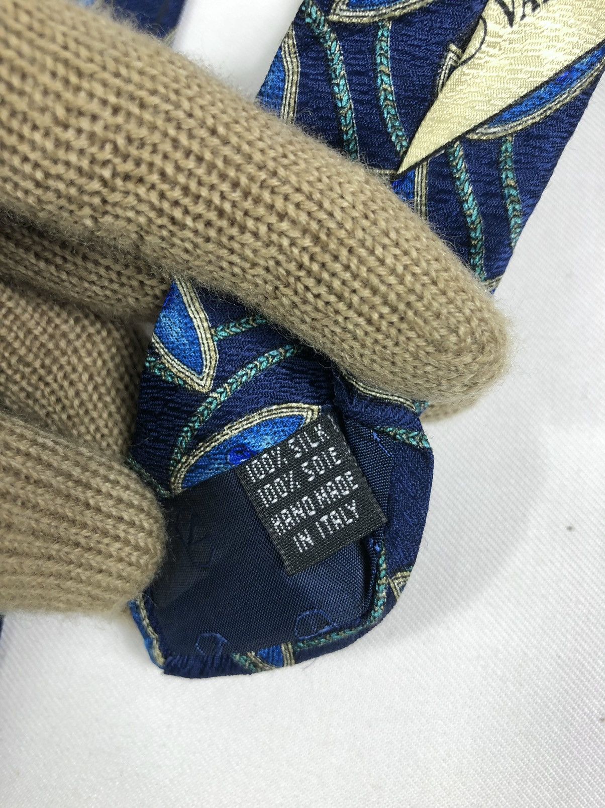 Valentino Rare Vintage Valentino Silk Tie Made in Italy Size ONE SIZE - 8 Thumbnail