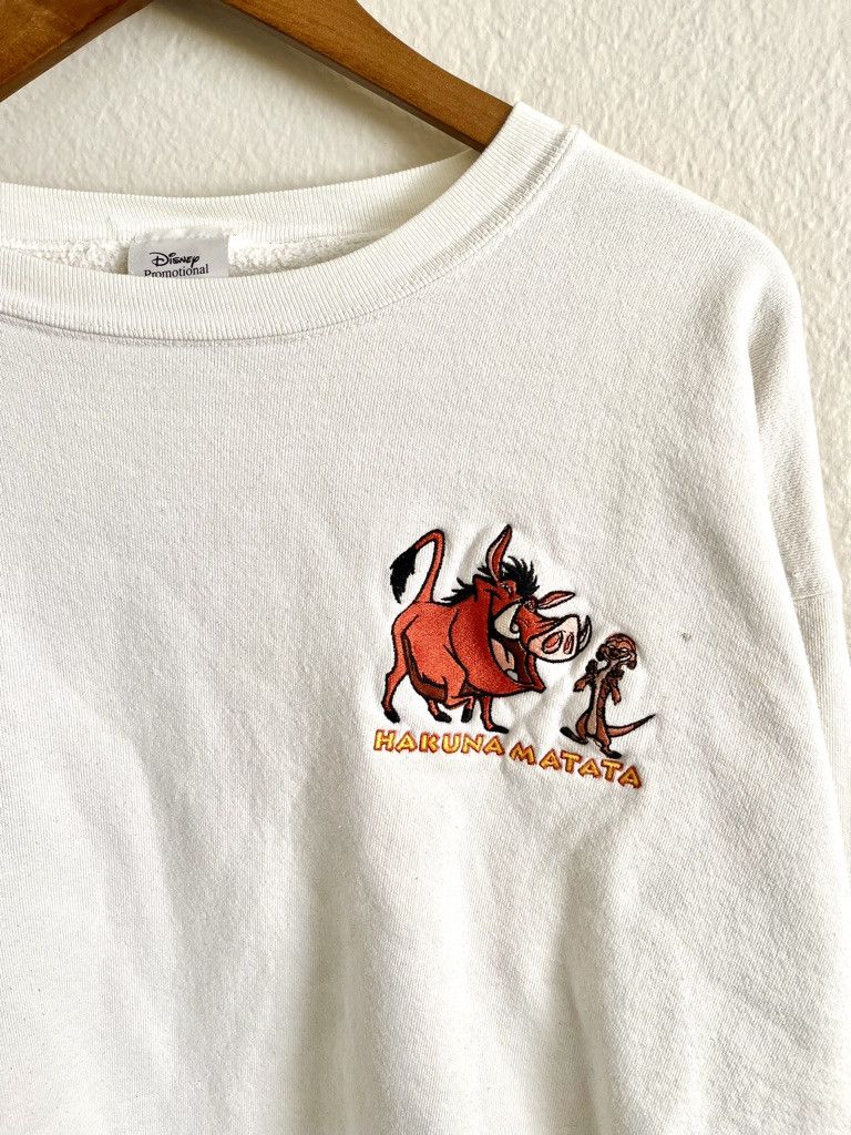 Disney Vintage Lion King Crewneck Sweatshirt Size US XL / EU 56 / 4 - 3 Thumbnail