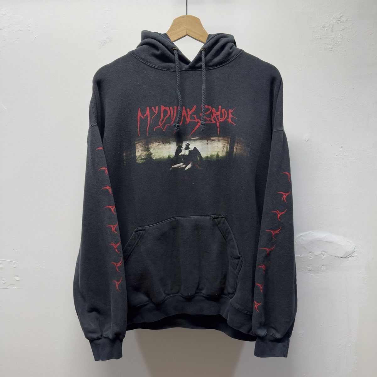 Band Tees 2000s Faded My Dying Bride Hoodie ERD Grunge Emo Metal Size US XL / EU 56 / 4 - 1 Thumbnail