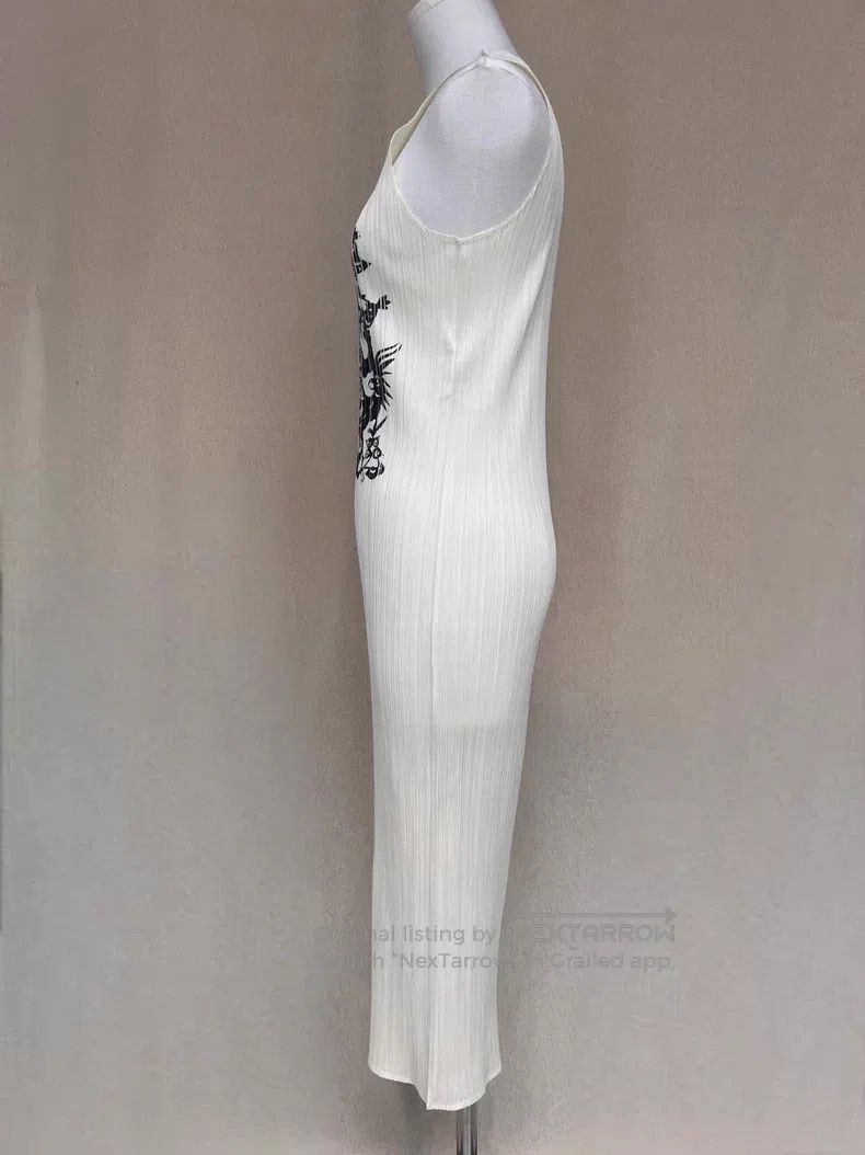 Issey Miyake Issey Miyake White Dress Size XL / US 12-14 / IT 48-50 - 3 Thumbnail