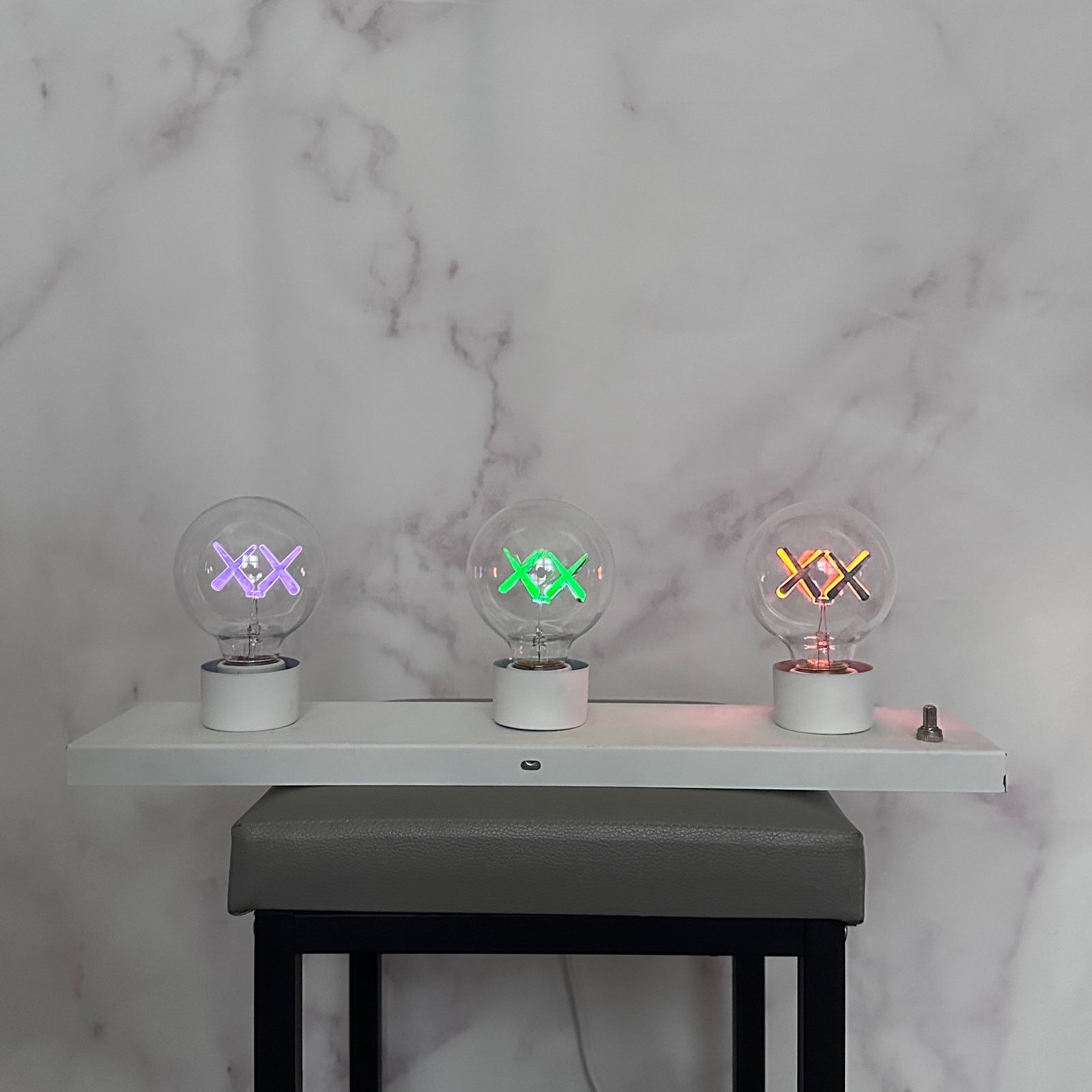 Kaws The Standard Hotel Light Bulb Set (3) Size ONE SIZE - 4 Thumbnail
