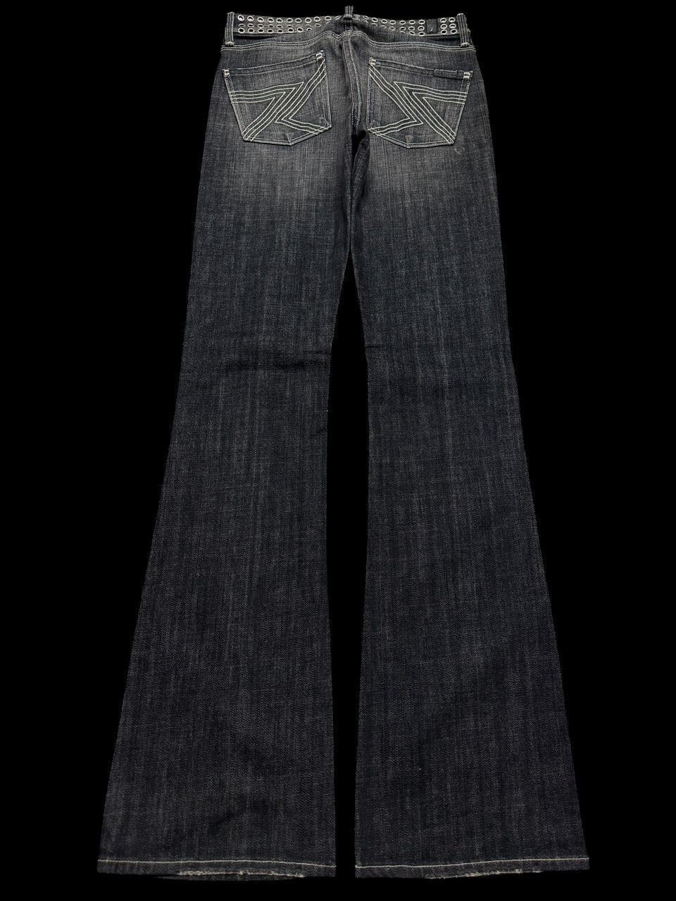 FLARED BELL BOTTOM 7 For All Mankind Sand Washed Insane