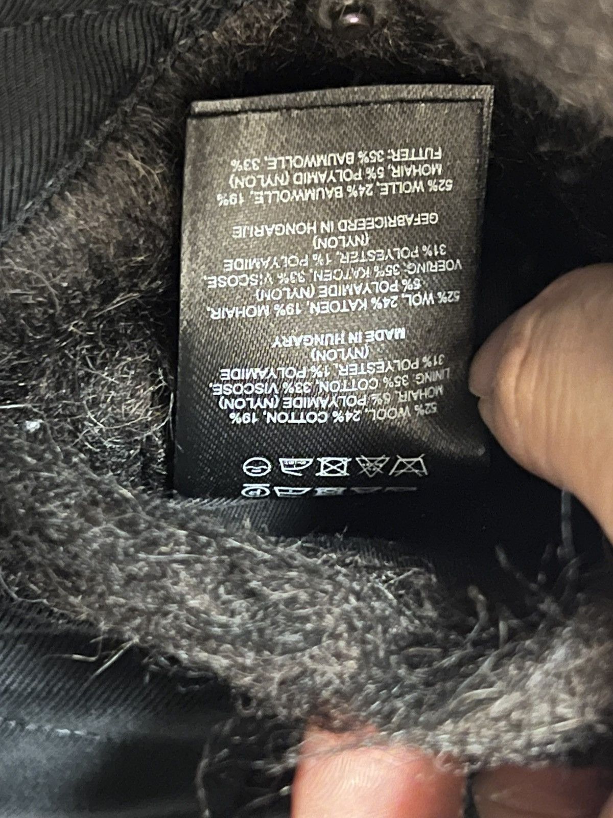 Dries Van Noten 24AW Brushed Mohair Verso Tris Bomber Jacket Size US L / EU 52-54 / 3 - 7 Thumbnail
