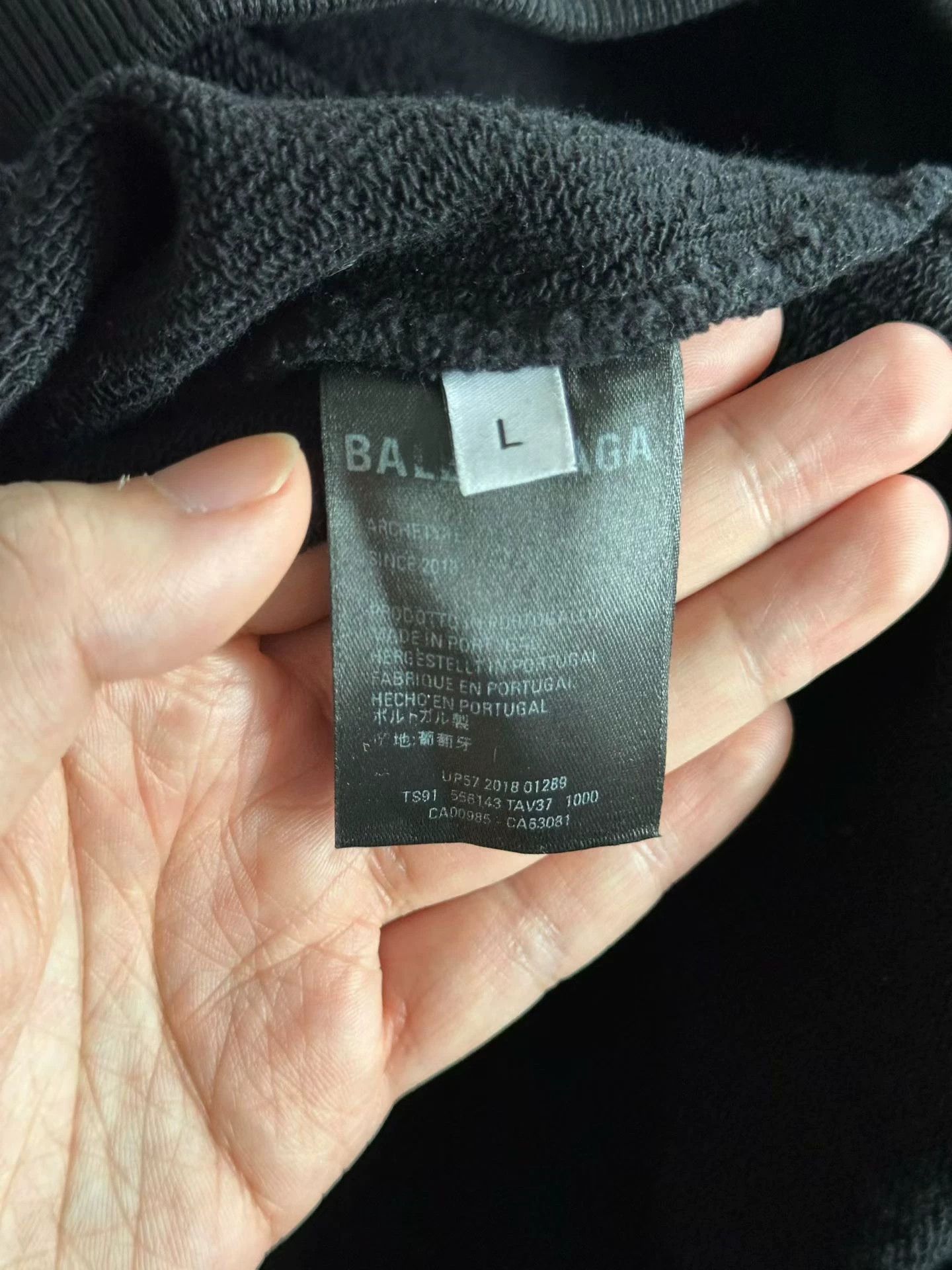 Balenciaga Balenciaga Back Logo Hoodie L 98 New Size US L / EU 52-54 / 3 - 4 Thumbnail