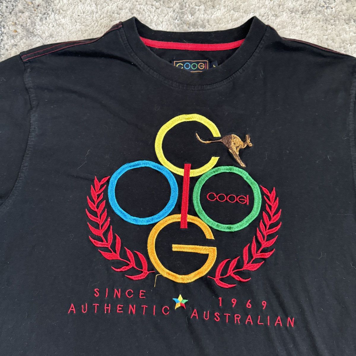 Coogi × Vintage Vintage y2k Coogi embroidered t shirt Size US L / EU 52-54 / 3 - 2 Thumbnail