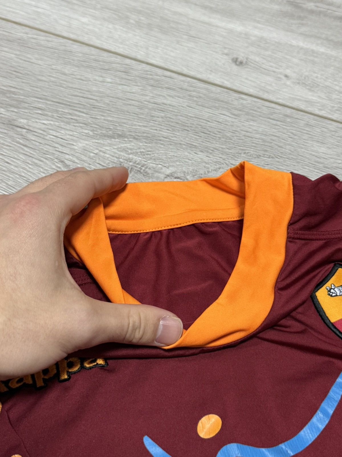 Kappa Kappa Roma jersey football soccer wind tee shirt gorpcore Size US M / EU 48-50 / 2 - 9 Thumbnail