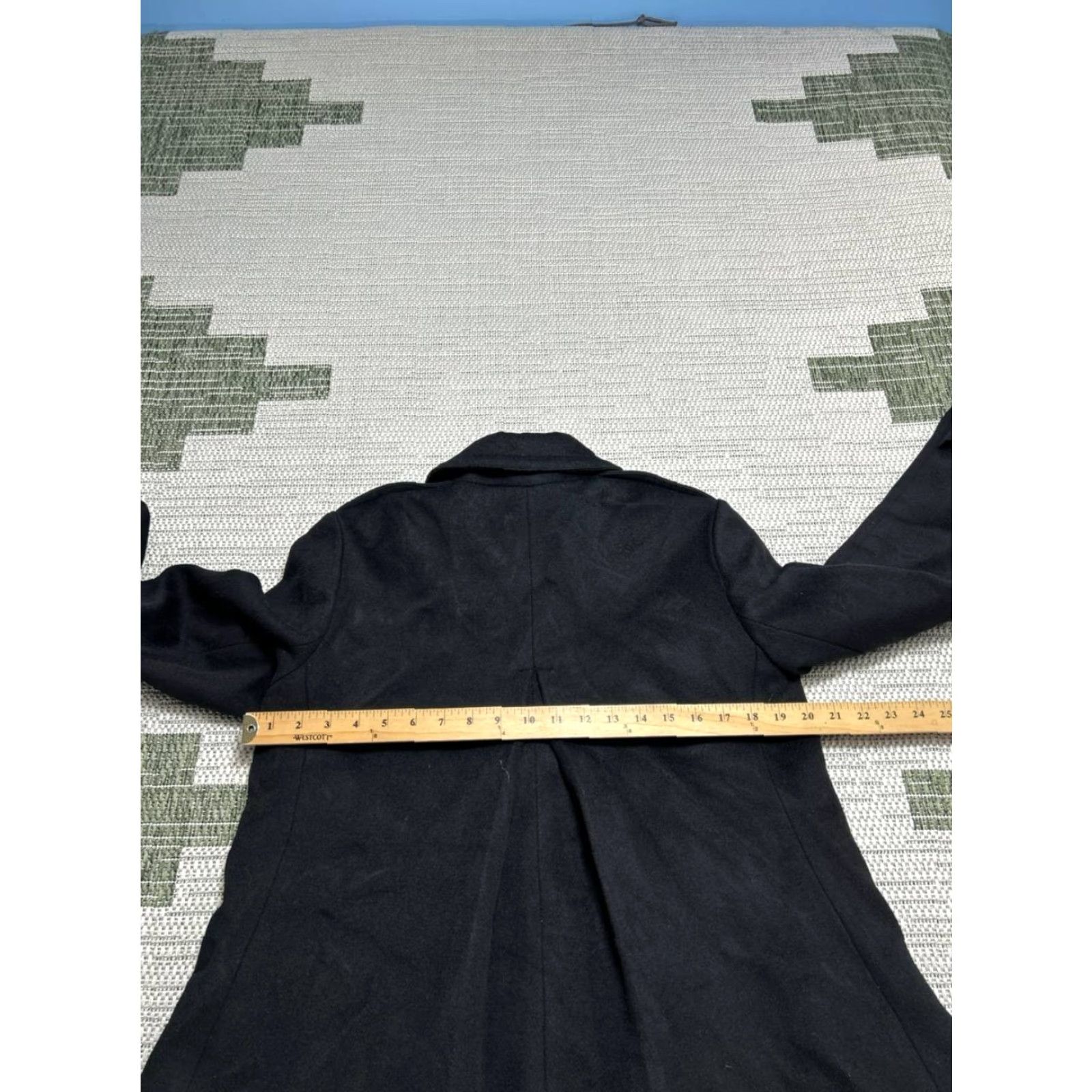 Theory Theory Coat Womens Large Black Wool Size L / US 10 / IT 46 - 5 Thumbnail
