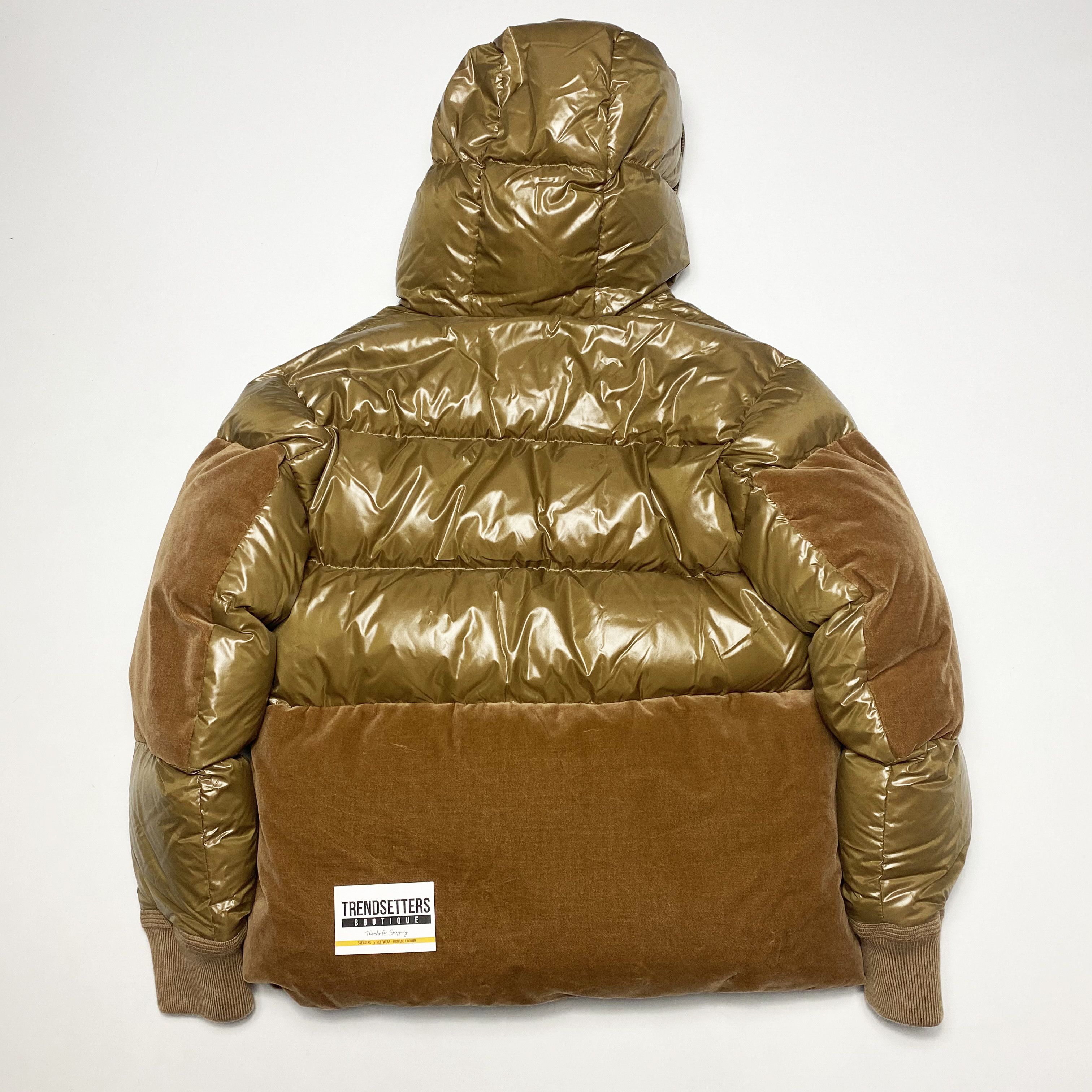 Moncler Moncler shearling Down mens puffer jacket size 3 L M brown Size US L / EU 52-54 / 3 - 3 Thumbnail