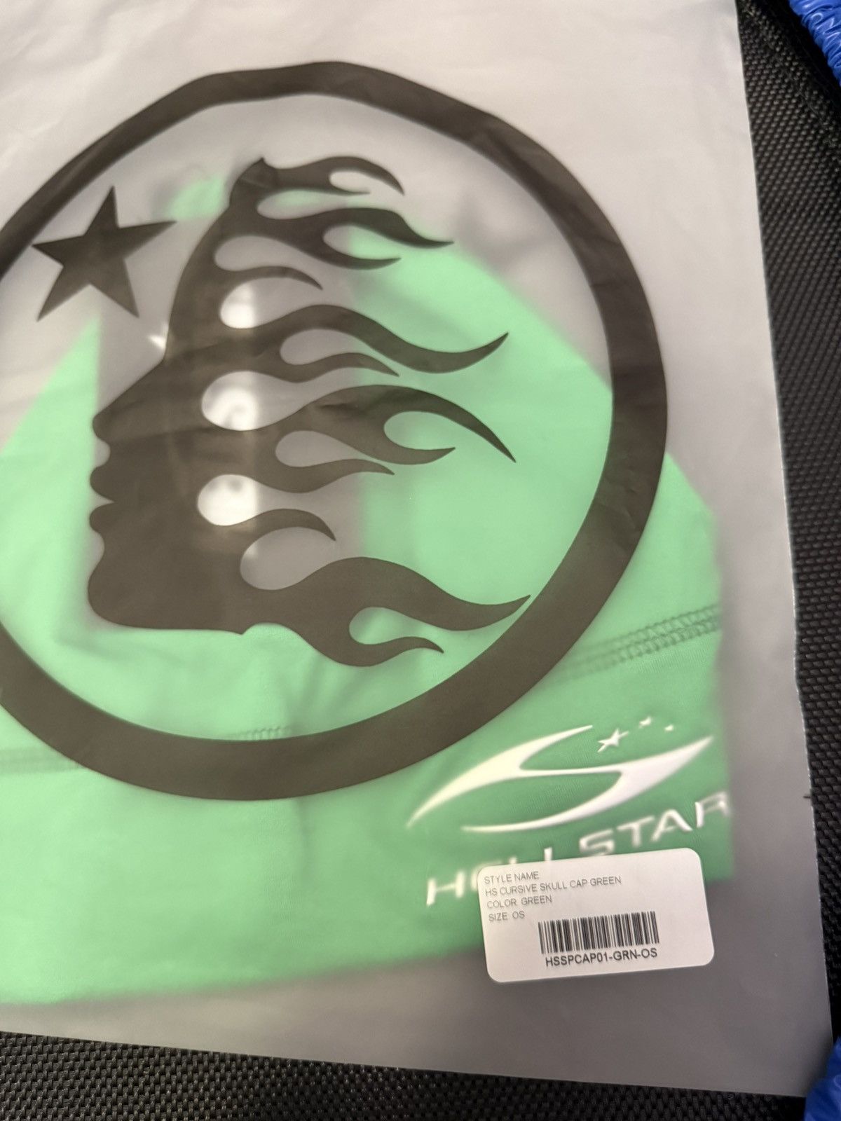 HELLSTAR HELLSTAR GREEN SKULL CAP Size ONE SIZE - 3 Thumbnail