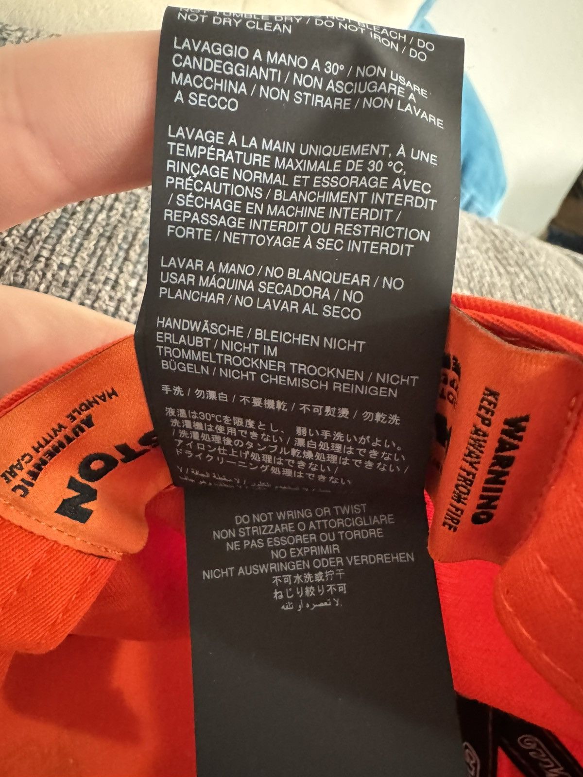 Heron Preston Heron Preston strap back hat Size ONE SIZE - 6 Thumbnail