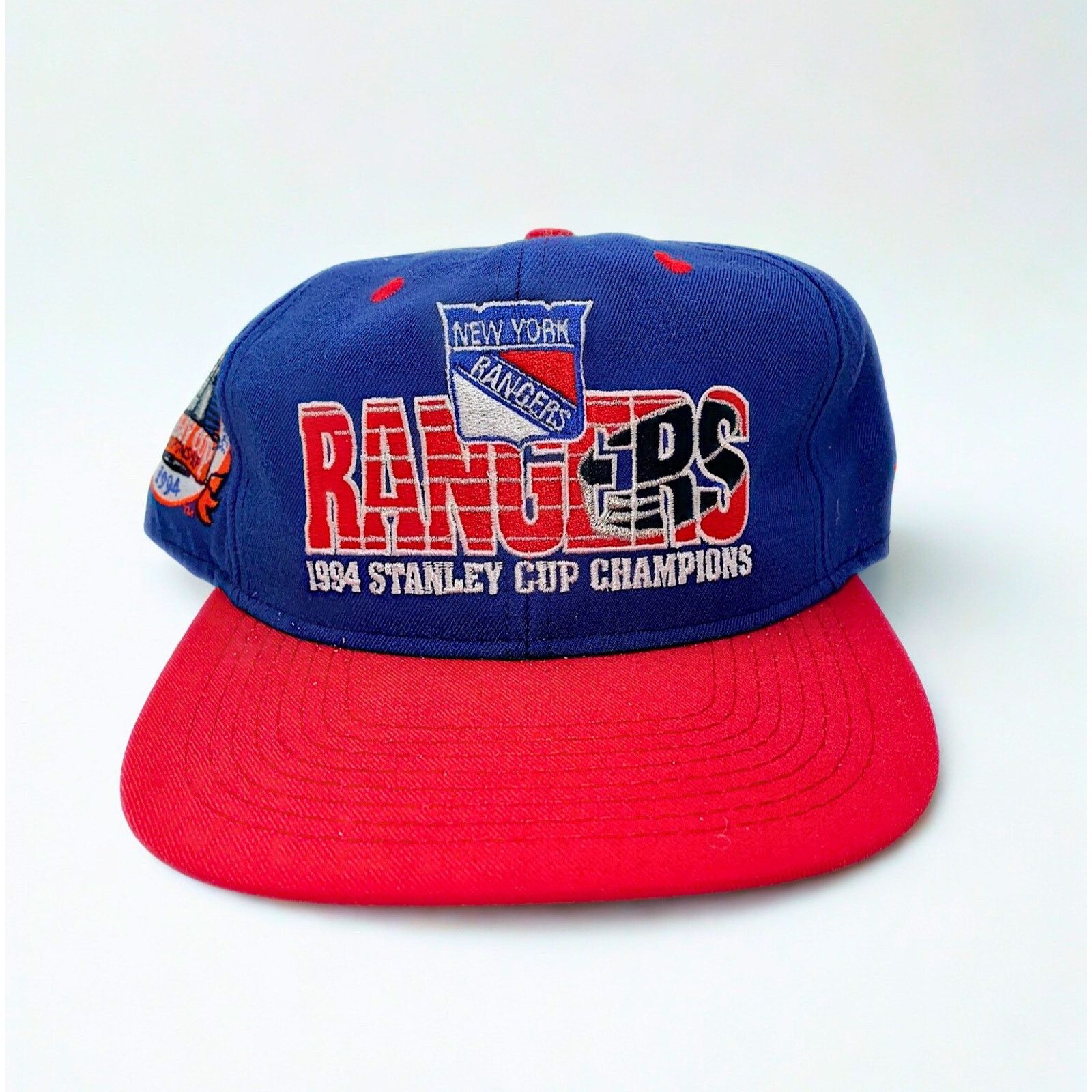 NHL New York Rangers 1994 Stanley Cup Champs #1 Apparel Snapback Size ONE SIZE - 4 Thumbnail