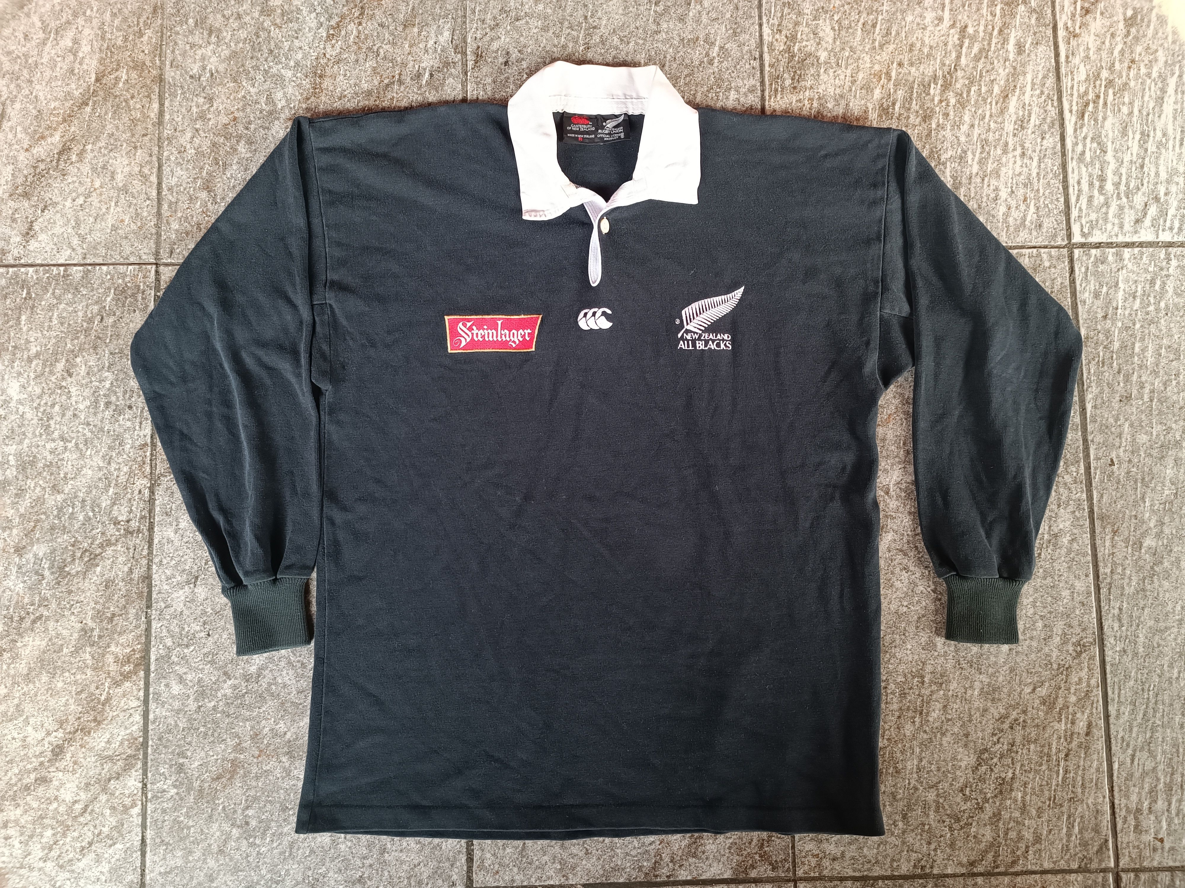 【正規品直輸入】 Black All × 90s Vintage Vintage × Zealand New Of Canterbury ウェア