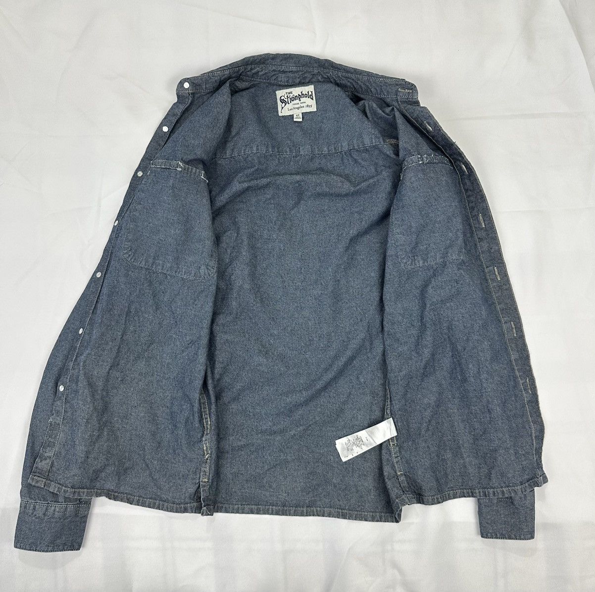 The Stronghold The Stronghold Los Angeles Denim Work Shirt – Size S-XS USA Size US S / EU 44-46 / 1 - 4 Thumbnail