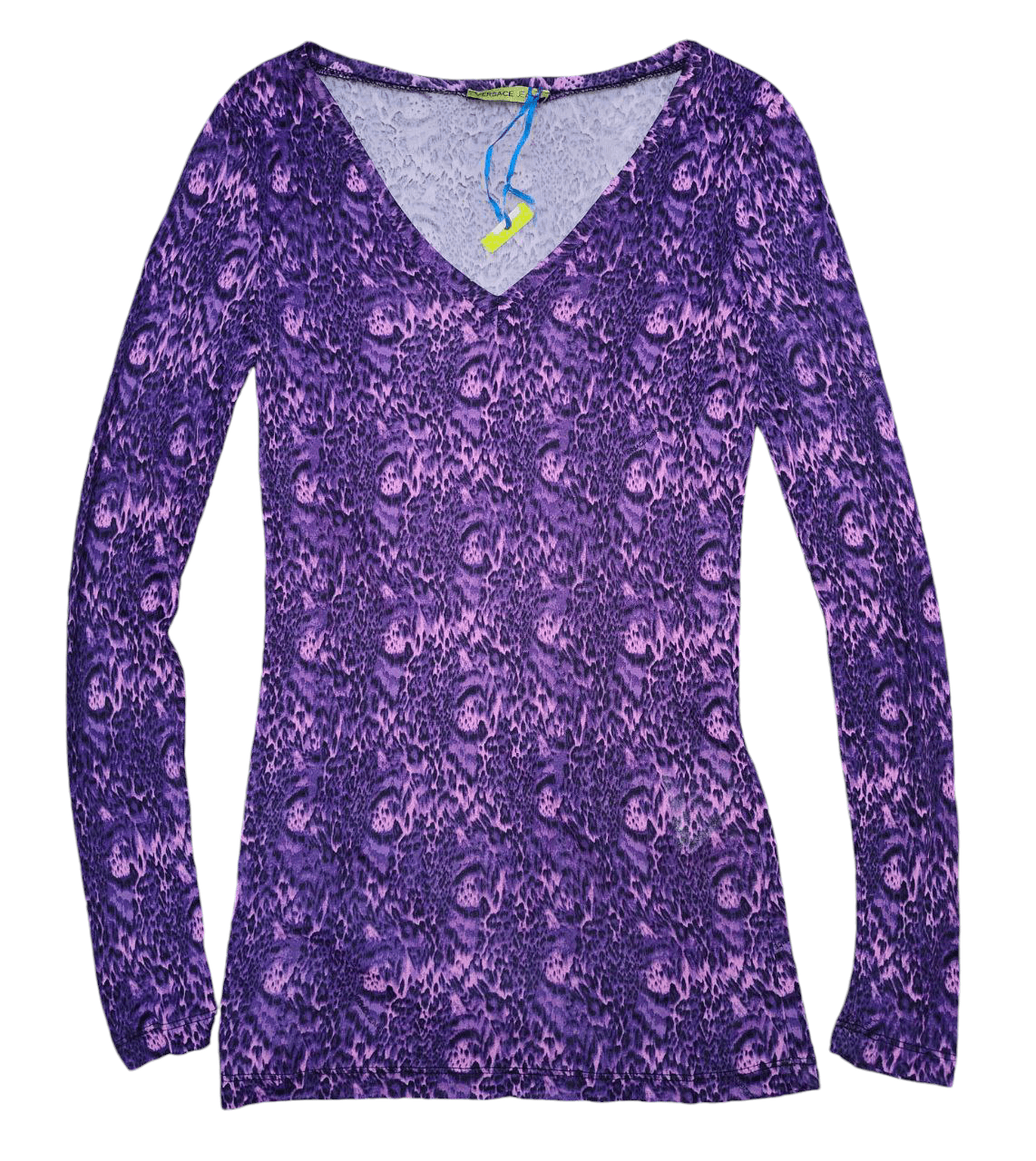 Versace Versace Printed Stretchable Long Sleeve Top Size S / US 4 / IT 40 - 1 Thumbnail