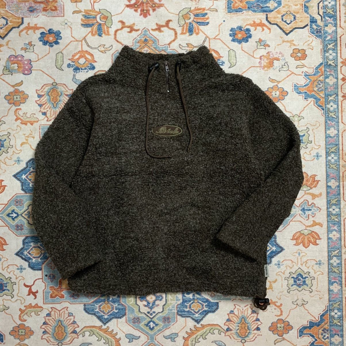 Vintage 2000s skate Teddy fleece Bitch skateboard pullover jacket Size US L / EU 52-54 / 3 - 3 Thumbnail
