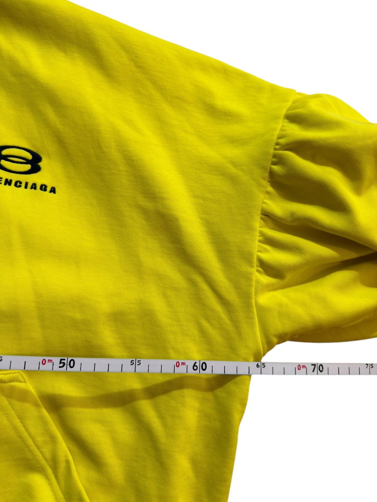 Balenciaga *RARE* BALENCIAGA DEMNA UNITY LAYERED HOODIE YELLOW Size US M / EU 48-50 / 2 - 23 Thumbnail