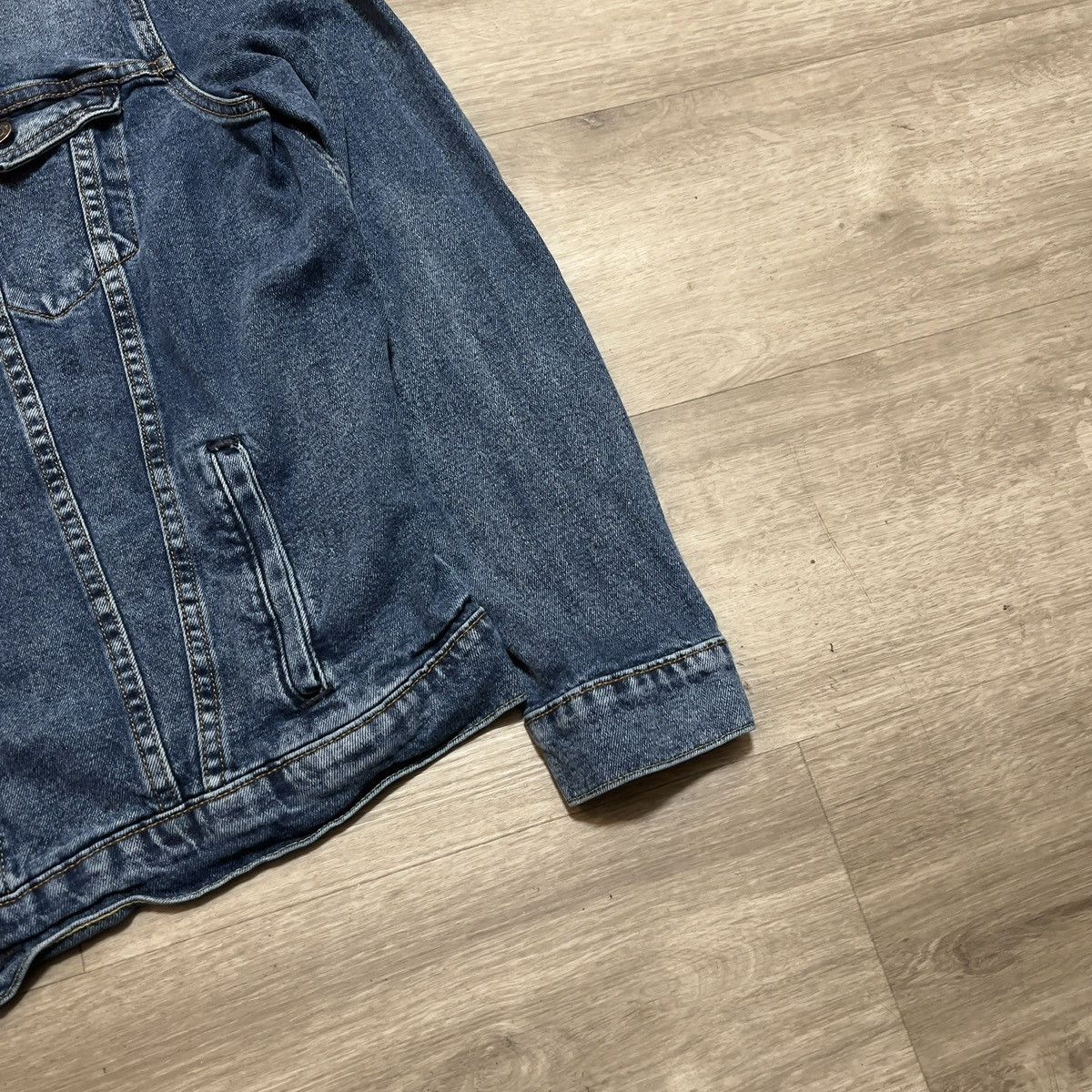 Levi's Levis Denim Trucker Jacket Size US L / EU 52-54 / 3 - 3 Thumbnail