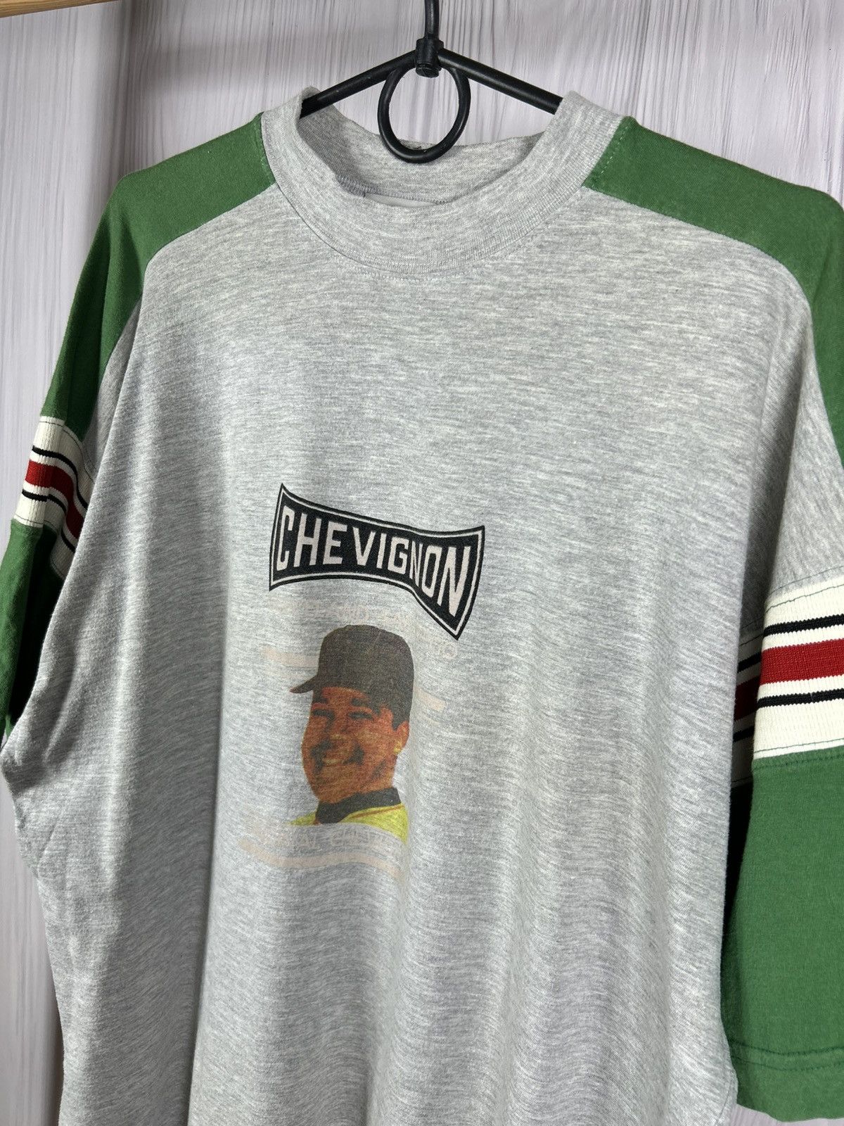 Chevignon Vintage 90s Chevignon Cleveland SanDiego Original T-Shirt XL Size US XL / EU 56 / 4 - 3 Thumbnail