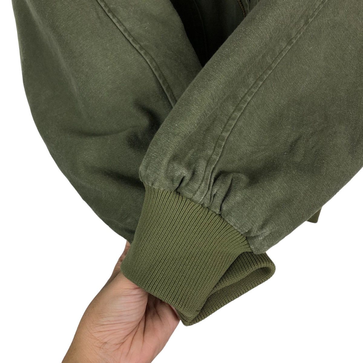Japanese Brand 🔥90’s Vintage Bomber Jacket Riot Riot Ruck Dam Sugar Cane Size US L / EU 52-54 / 3 - 11 Thumbnail