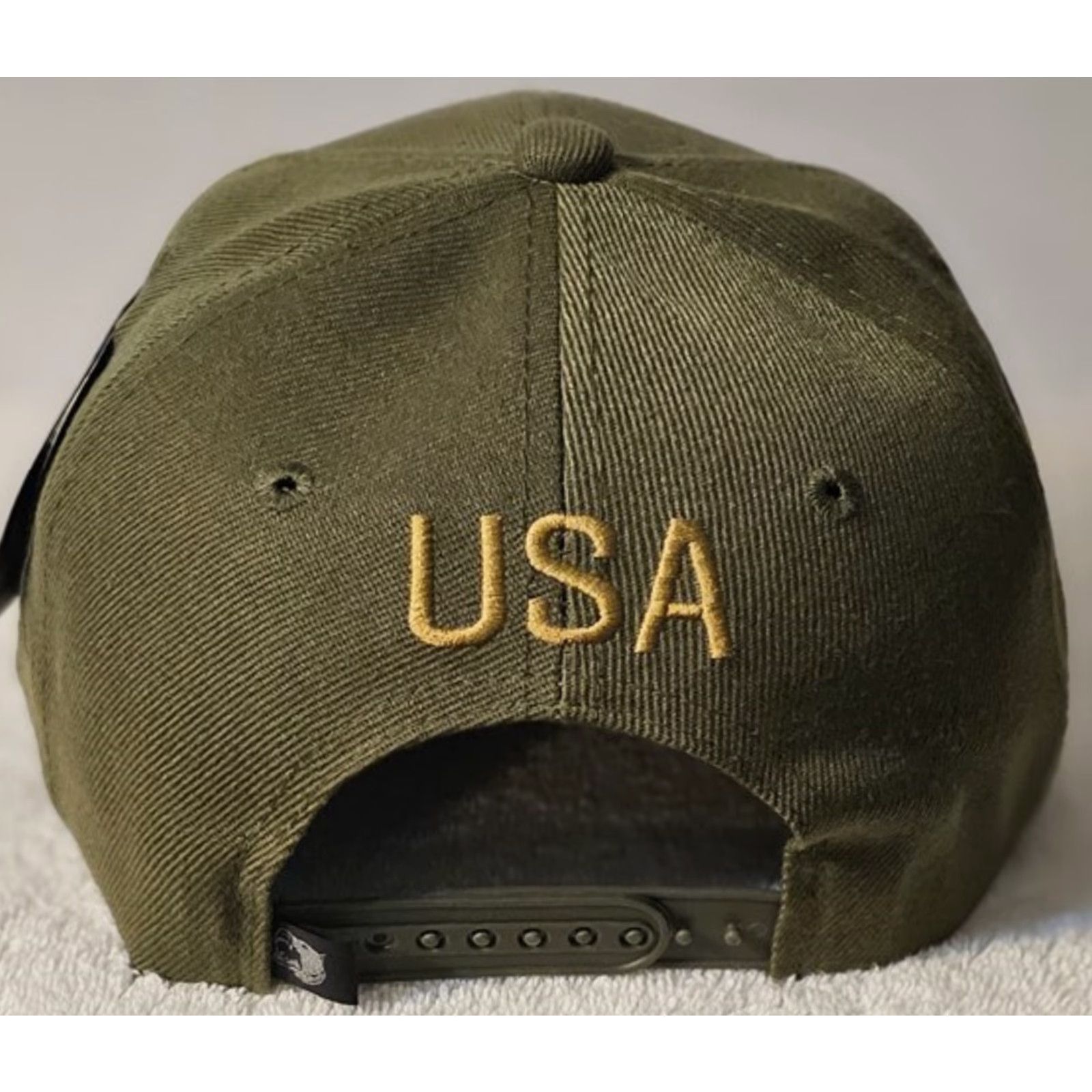Vintage EAGLE AMERICA STRONG FLAG USA PATRIOTIC BIRD SNAPBACK BASEBALL CAP ( GREEN ) USA PATRIOTIC BIRD EAGLE AMERICA STRONG FLAG BASEBALL CAP SNAPBACK GREEN Size ONE SIZE - 2 Thumbnail