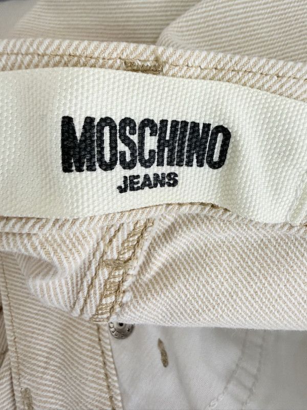 Moschino Moschino Jeans Vita Alta Donna W26 Beige Size 27" / US 4 / IT 40 - 8 Thumbnail