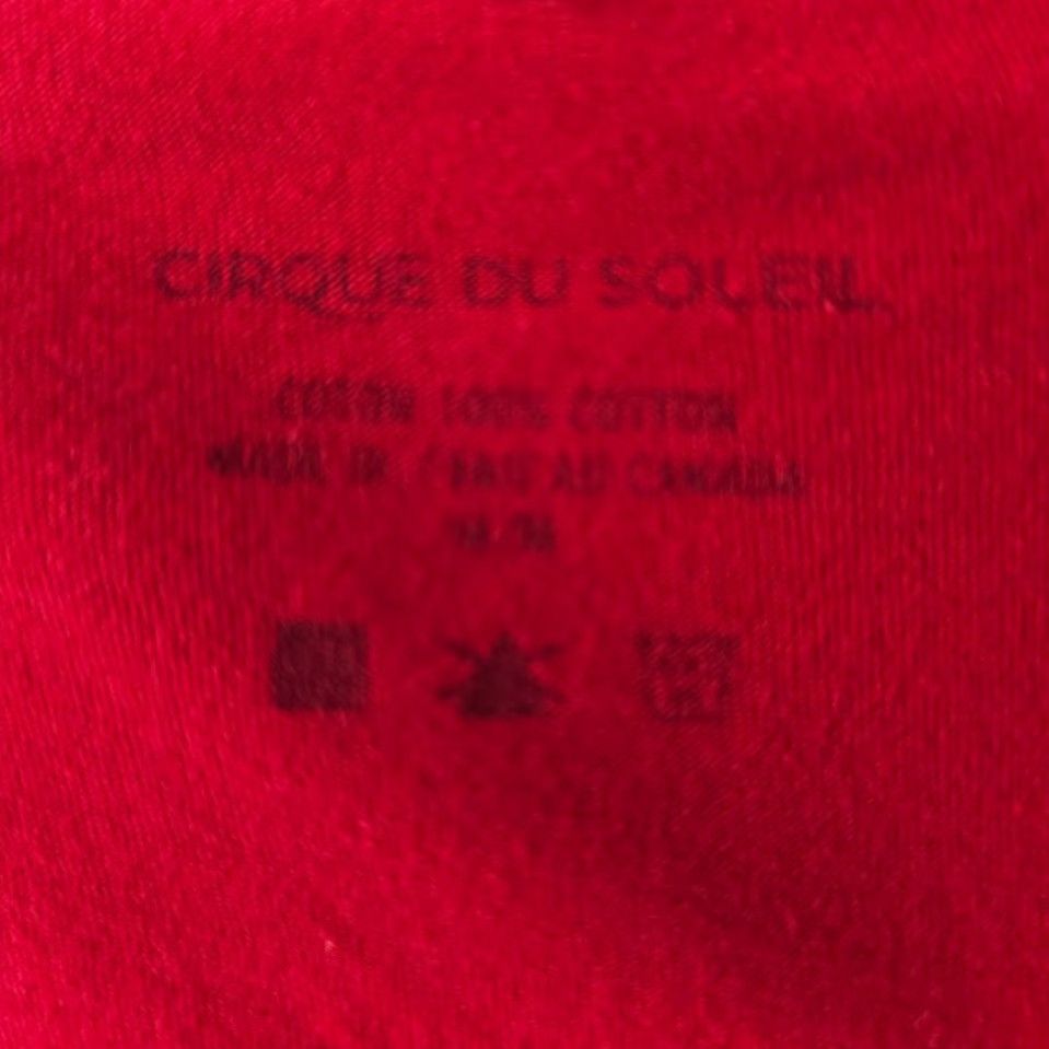 Vintage VINTAGE Cirque du Soleil T Shirt Mens XL Red Made In Canada Size US XL / EU 56 / 4 - 7 Thumbnail