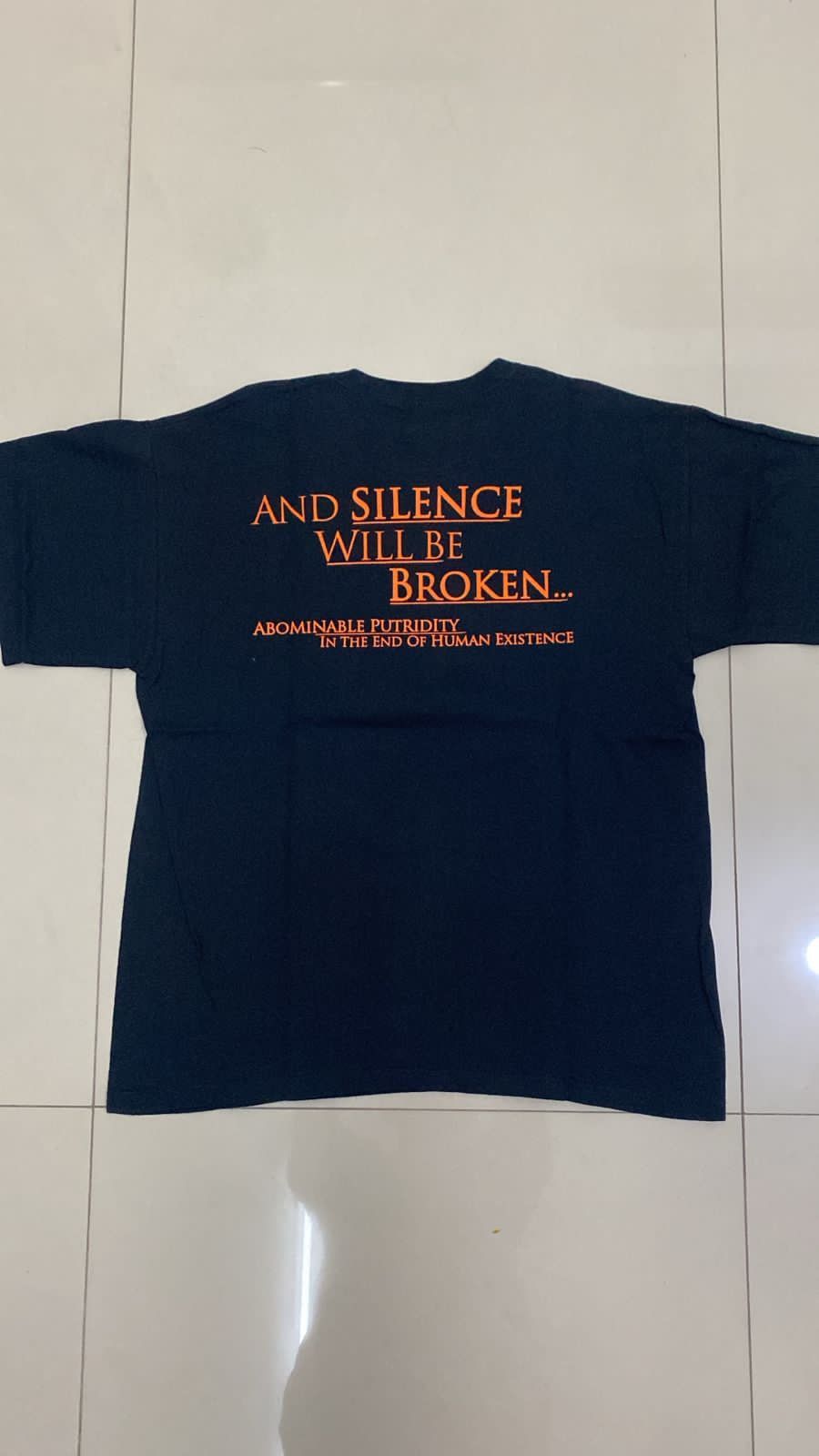 Band Tees Abominable Putridity In the End of Human Existence Size US L / EU 52-54 / 3 - 2 Thumbnail
