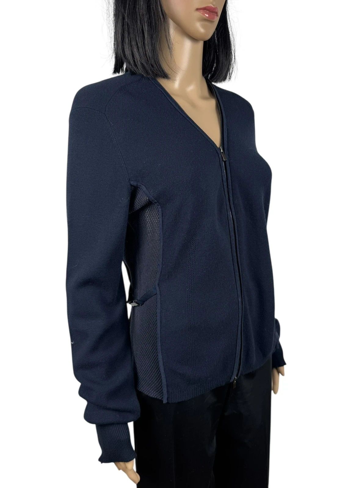 Weekend Max Mara Weekend Max Mara Viscose Nylon Full Zip Jumper size M Size M / US 6-8 / IT 42-44 - 3 Thumbnail