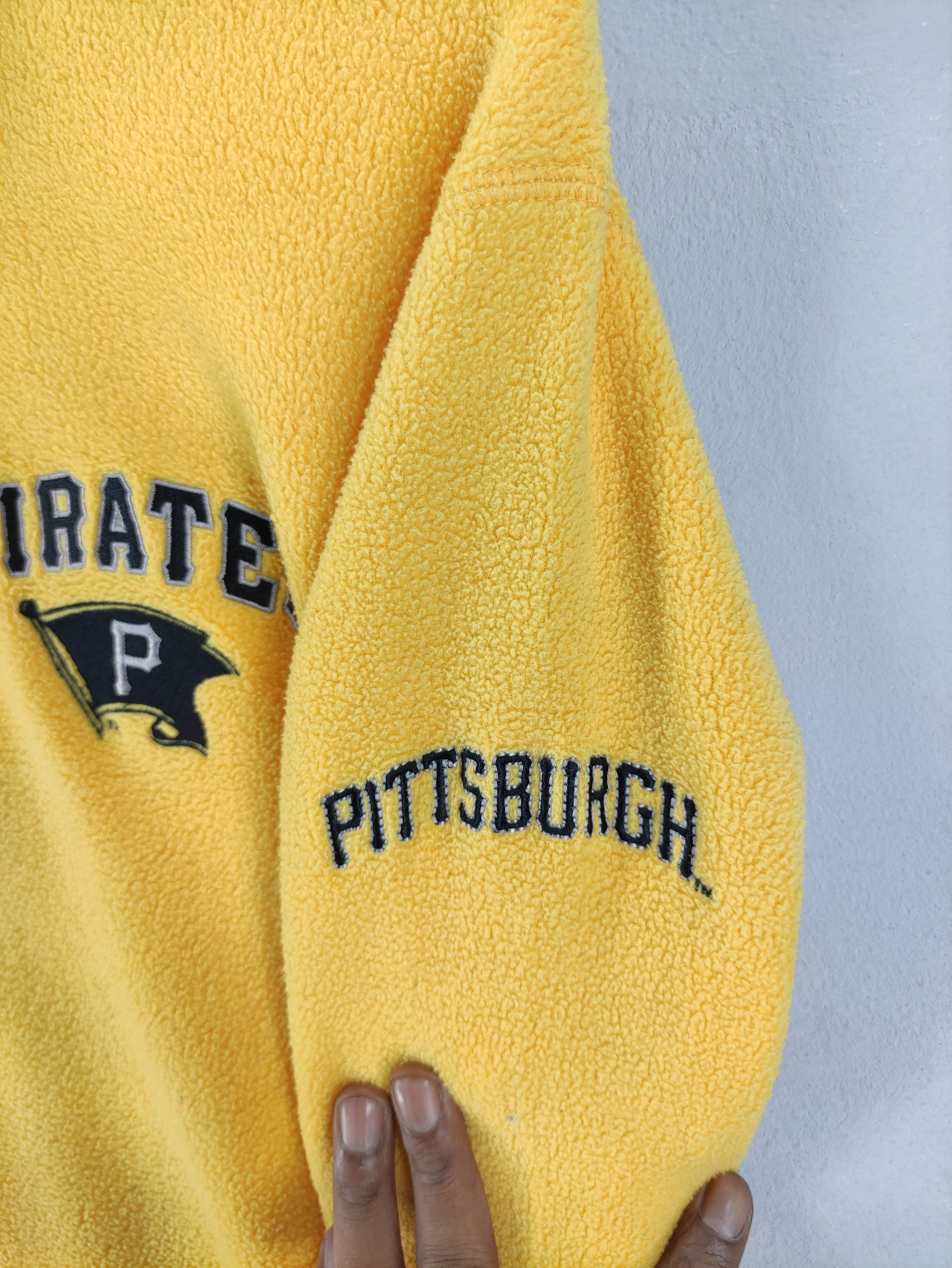MLB Vintage Mlb Pirates Pittsburgh Fleece Half Zipper Size US M / EU 48-50 / 2 - 3 Thumbnail