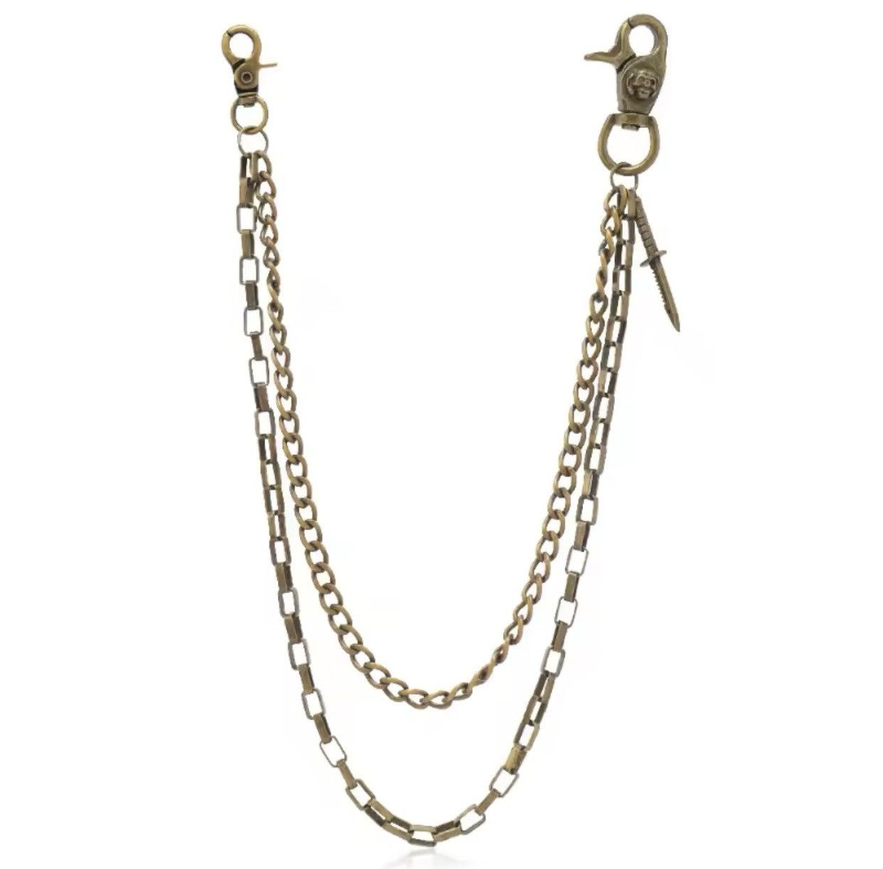 Vintage punk style double-layer waist chain Size ONE SIZE - 4 Thumbnail
