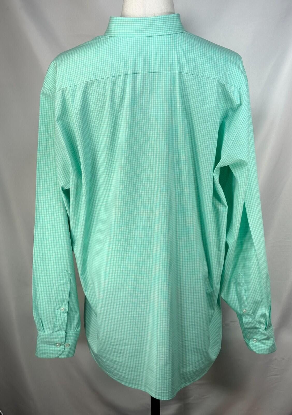 Southern Tide Southern Tide Classic Check Oxford Button Up Green Mens XL Size US XL / EU 56 / 4 - 2 Thumbnail