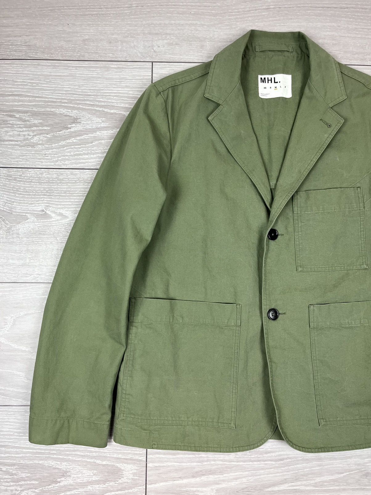 Margaret Howell Margaret Howell MHL Olive Work Canvas Buttons Jacket Size US M / EU 48-50 / 2 - 5 Thumbnail