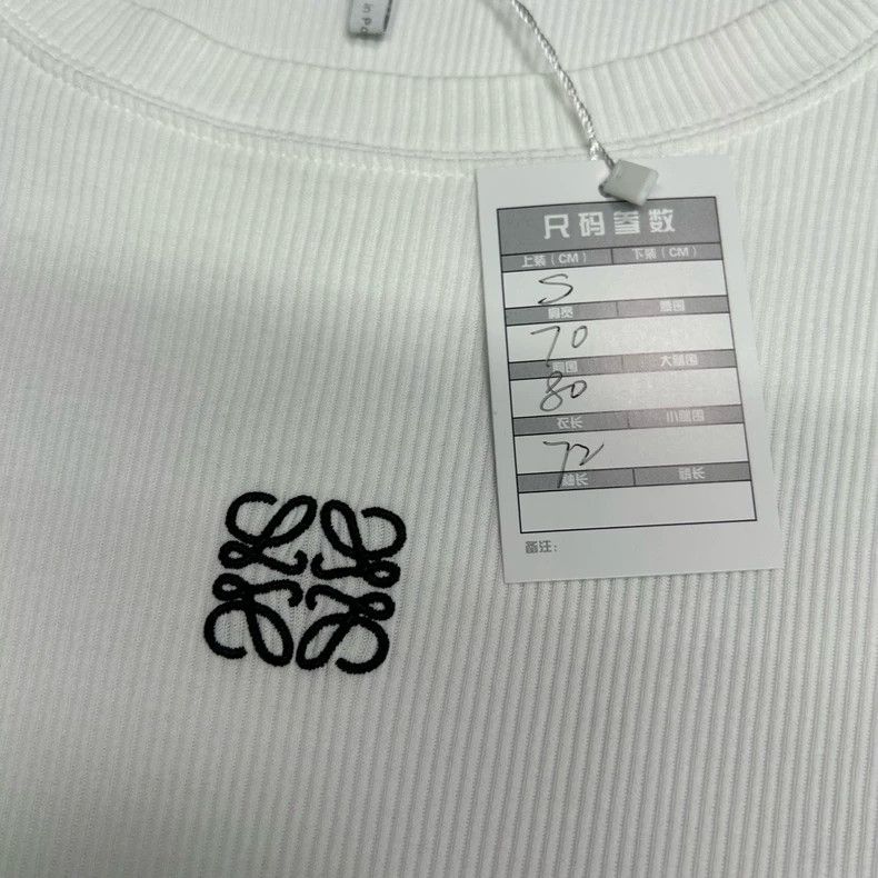 Loewe Loewe Small LOGO stripes on the long sleeves of the chest Size S / US 4 / IT 40 - 4 Thumbnail