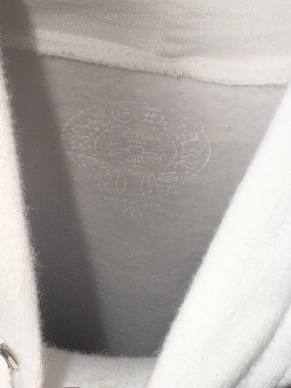 Chrome Hearts Chrome Hearts Multi Color Cemetery Cross Hoodie White Size US L / EU 52-54 / 3 - 9 Thumbnail