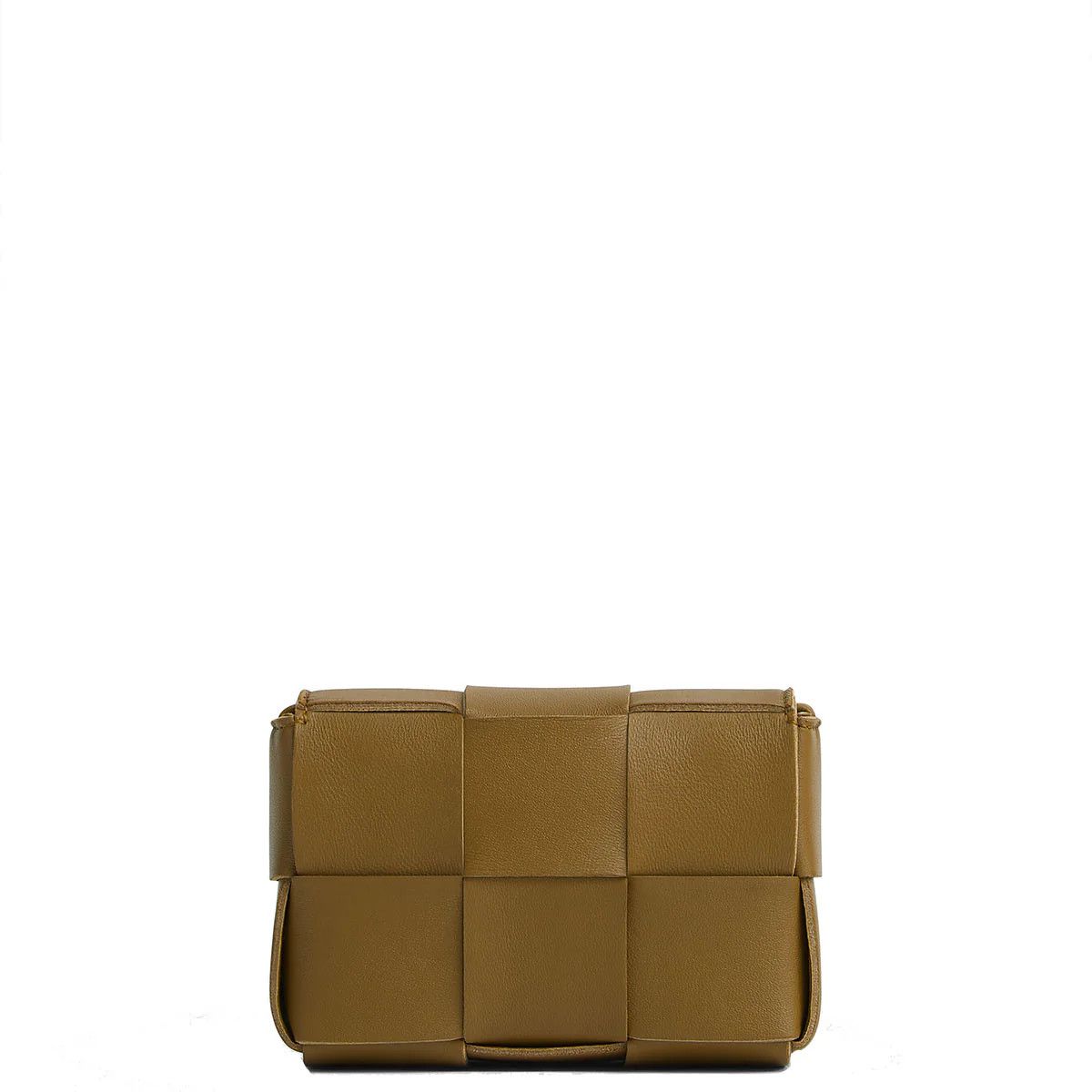 Bottega Veneta o1loc1c0824 Size: OS / Leather Mini Cross-Body Bag in Brown Size ONE SIZE - 4 Thumbnail