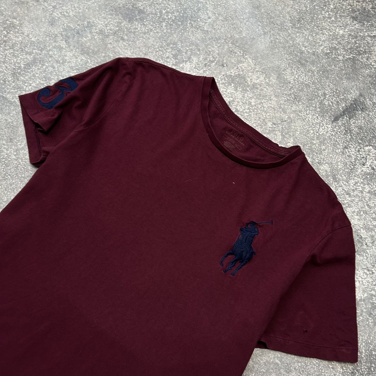 Polo Ralph Lauren Mens Polo Ralph Lauren Big Pony 3 streetwear y2k tee Size US L / EU 52-54 / 3 - 2 Thumbnail