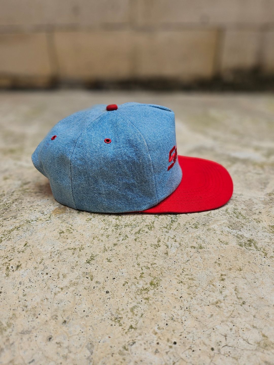 Vintage Snap On Denim hat by K-Products Size ONE SIZE - 3 Thumbnail