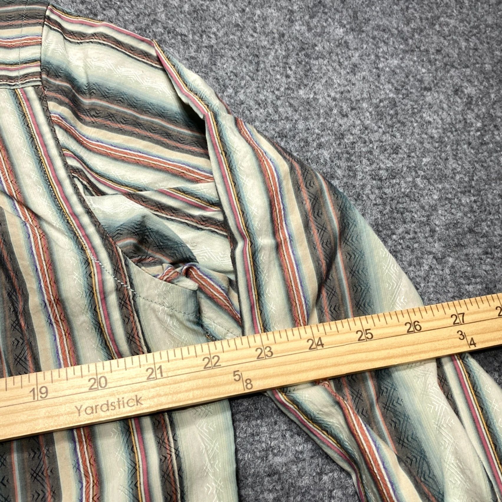 Tommy Bahama Tommy Bahama Shirt Mens Small Beige Long Sleeve Striped Casual Button Down Shirt Size US S / EU 44-46 / 1 - 7 Thumbnail