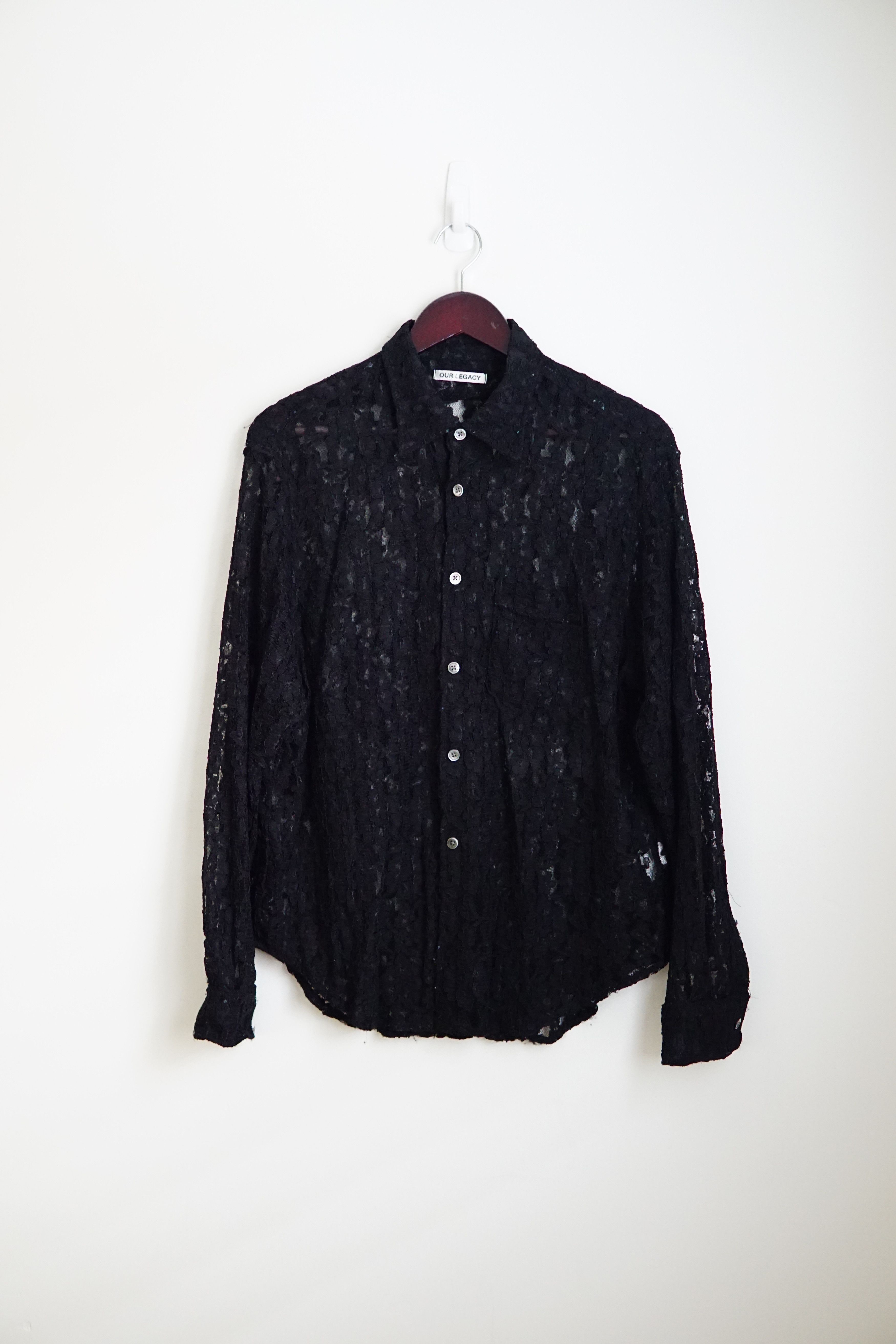 Our Legacy Policy Lace Shirt Size US M / EU 48-50 / 2 - 2 Thumbnail