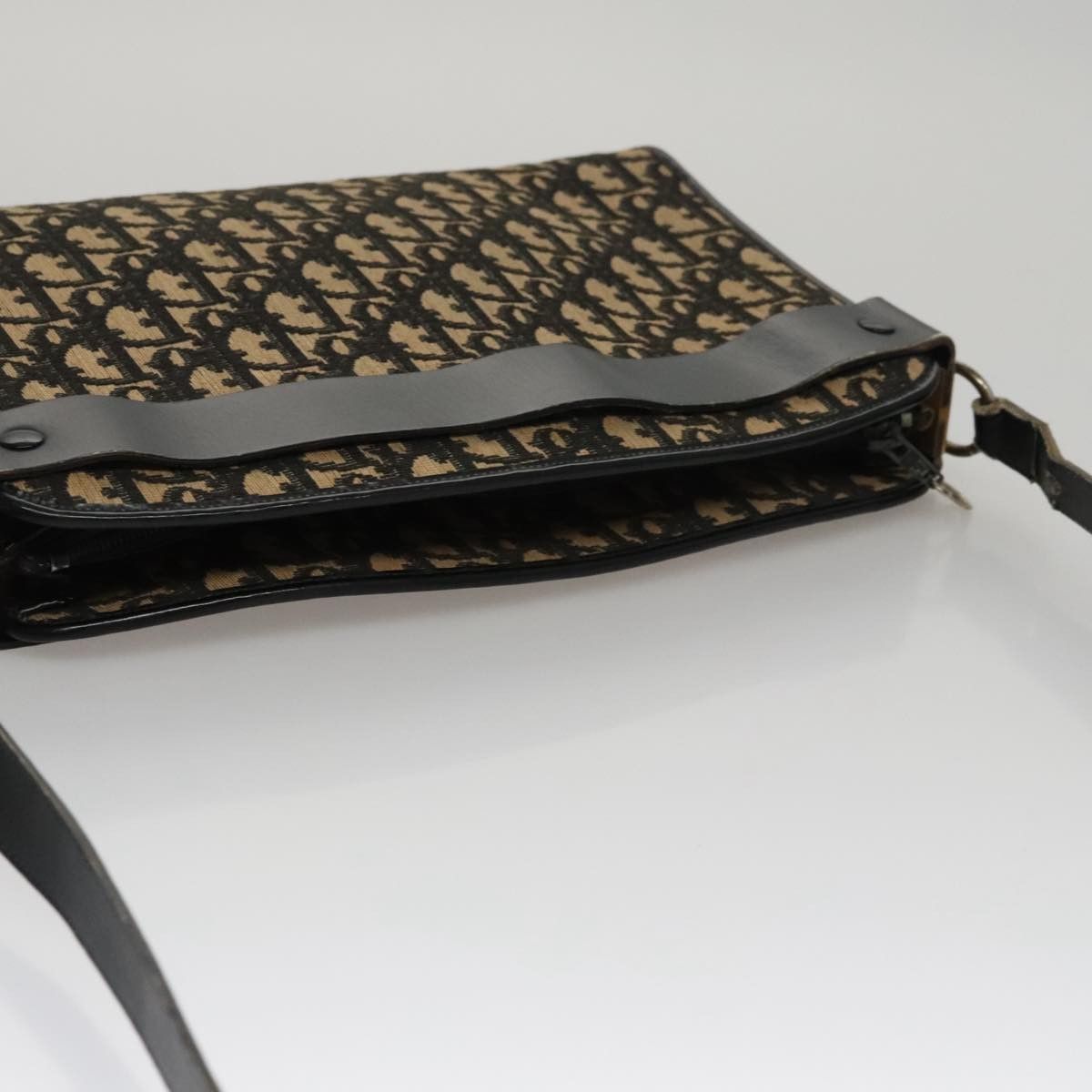 Dior DIOR Trotter Canvas Shoulder Bag Navy Size ONE SIZE - 6 Thumbnail