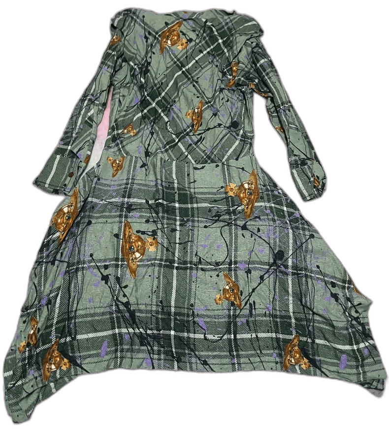 Vivienne Westwood Vivienne Westwood 3D Saturn Plaid Dress - dmc Size M / US 6-8 / IT 42-44 - 1 Thumbnail