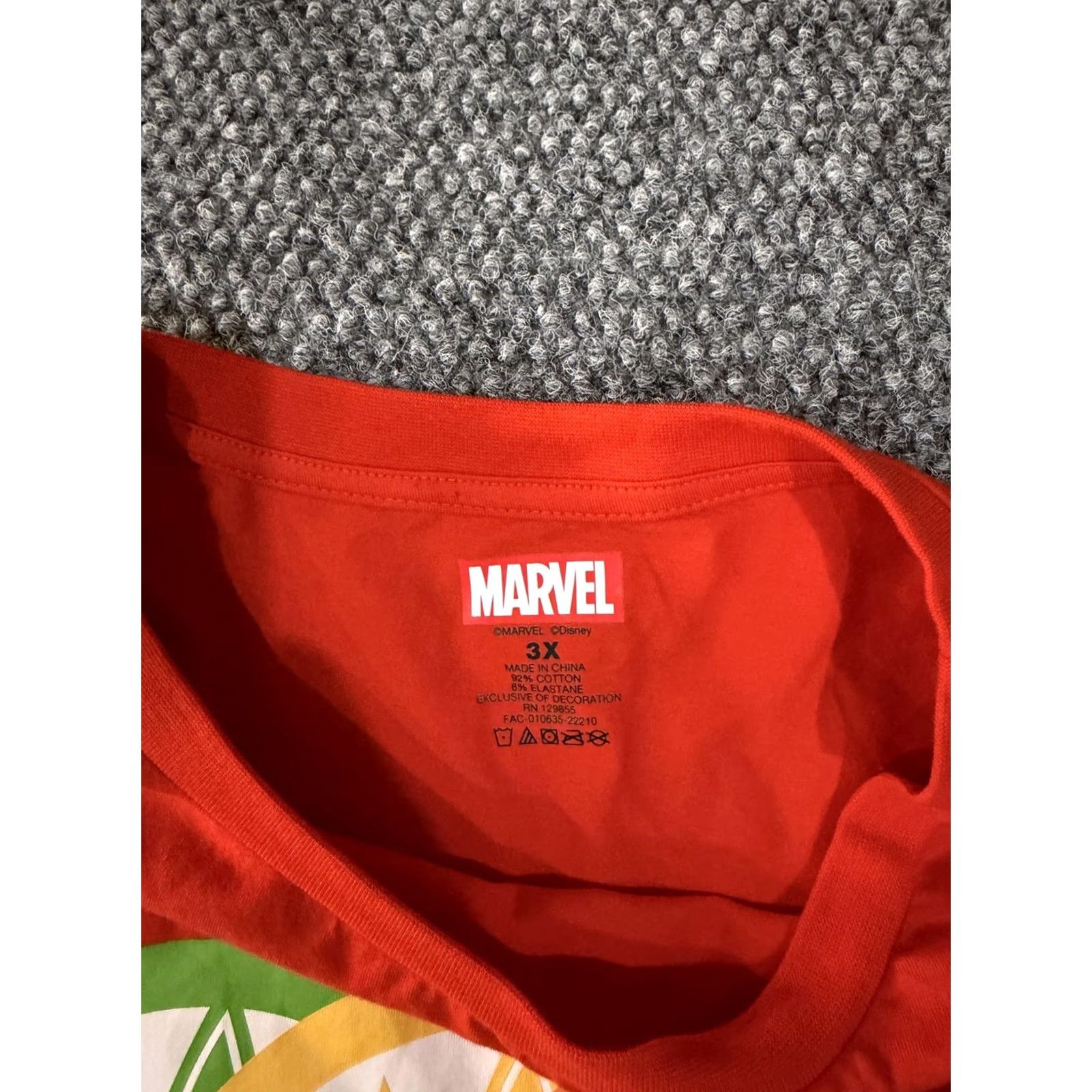 Vintage VINTAGE Marvel Shirt Womens 3X Red Guardians Of The Galaxy Stripe Sleeve Graphic Tee Size XXL / US 16-18 / IT 52-54 - 6 Thumbnail
