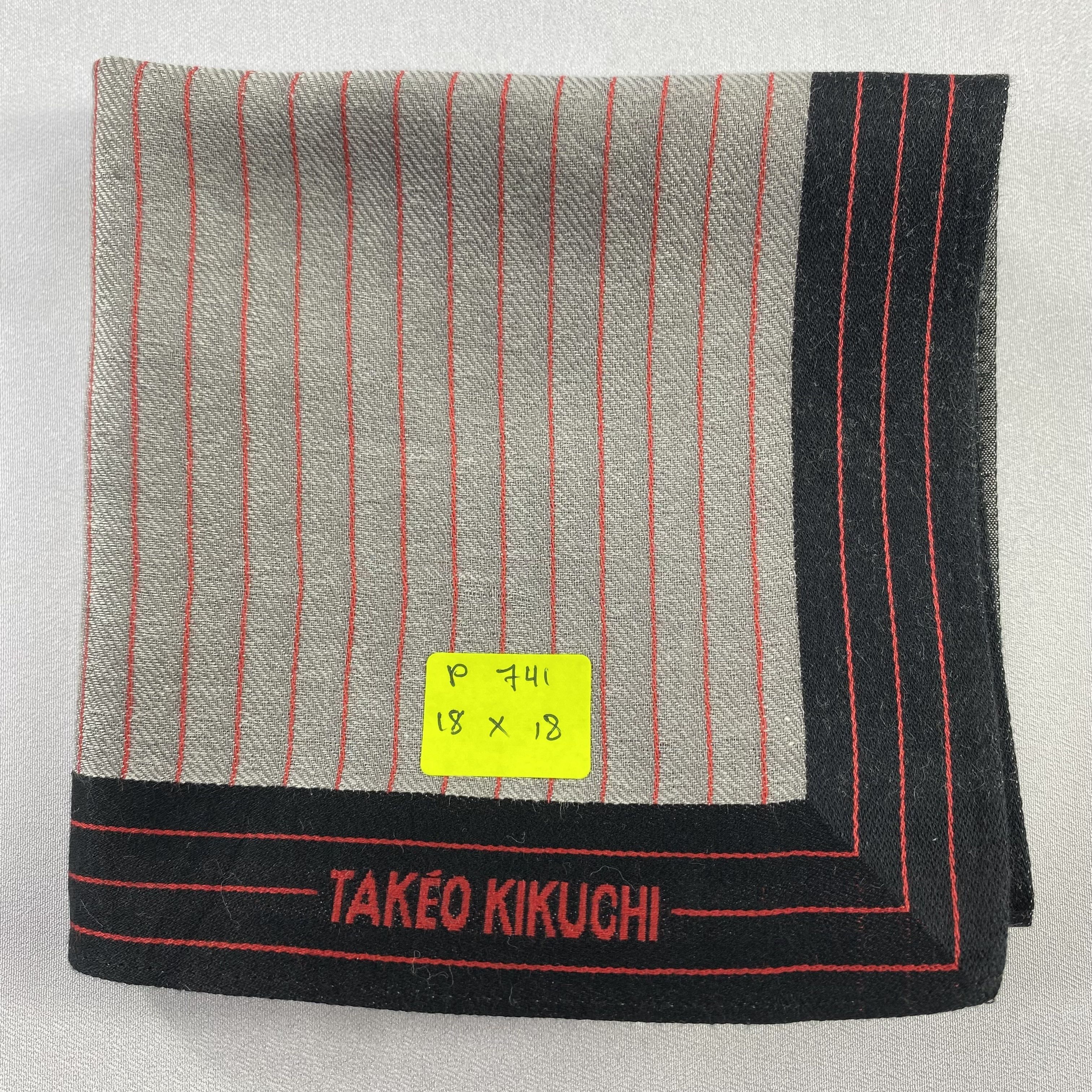 Takeo Kikuchi × Vintage Takeo Kikuchi Bandana/ Handkerchief / Neckerchief-P741 Size ONE SIZE - 5 Thumbnail