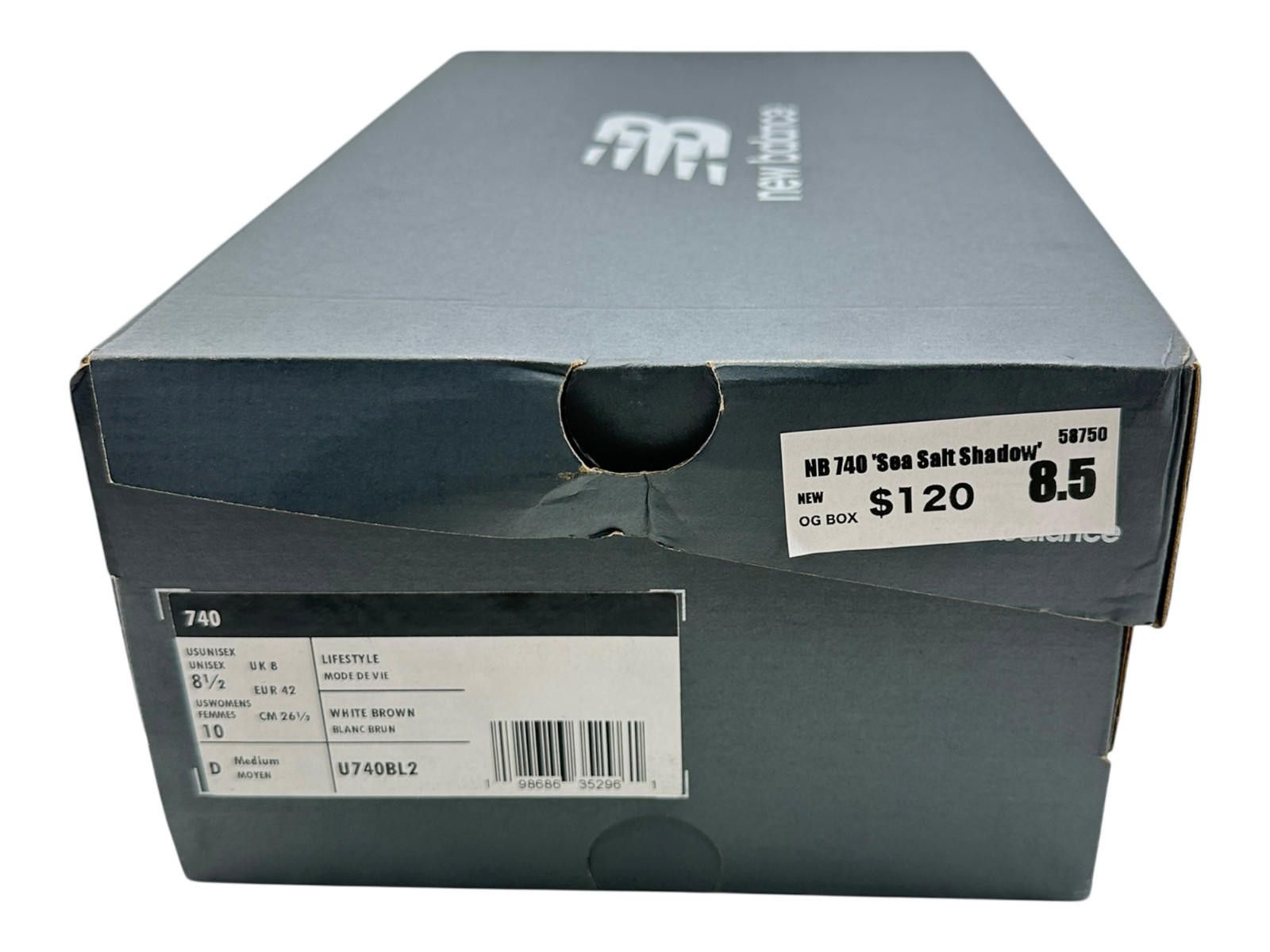 New Balance New Balance 740 Sea Salt Shadow US 8.5 New with Box Size US 8.5 / EU 41-42 - 6 Thumbnail