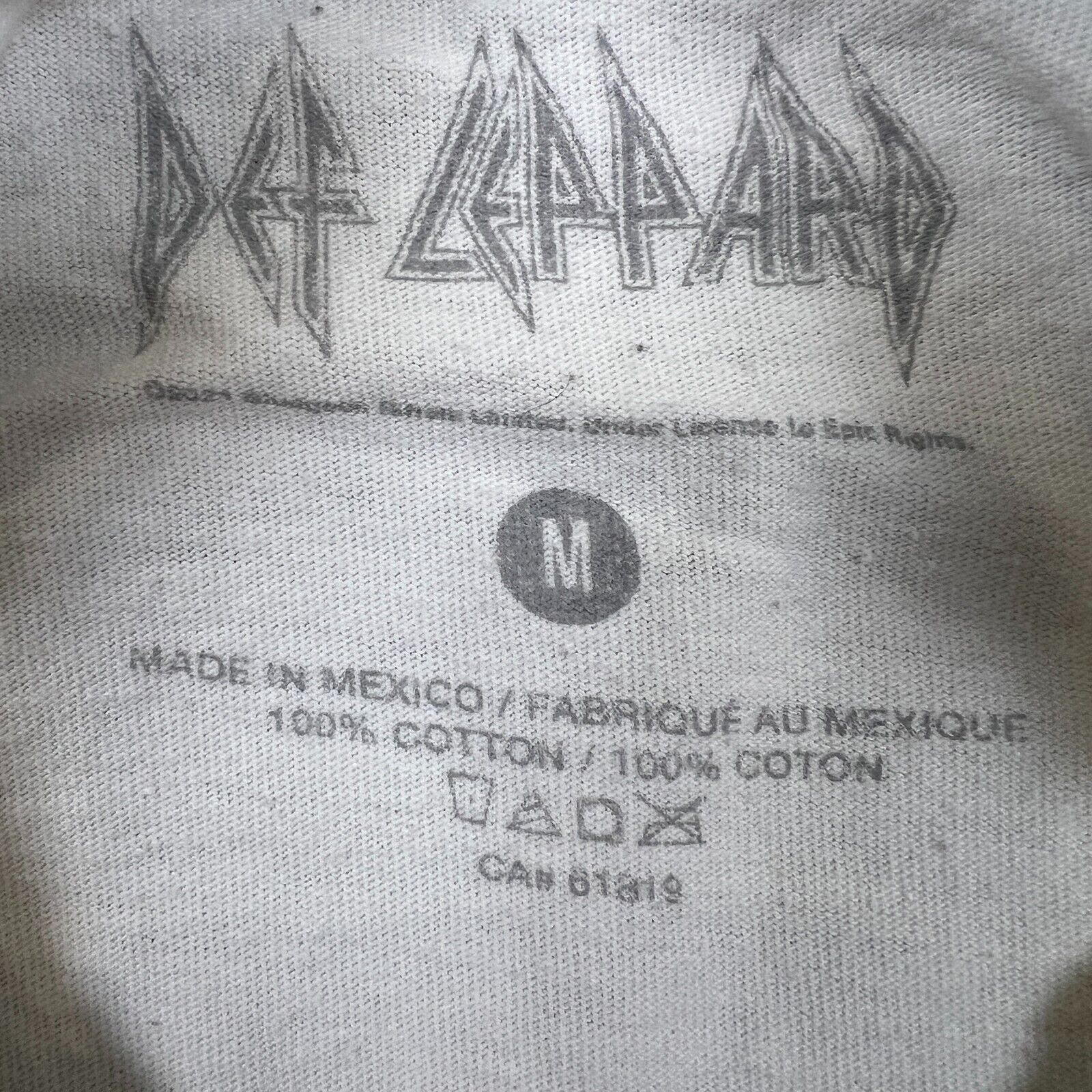 Band Tees × Def Leppard × Vintage 2021 Def Leppard T Shirt Medium 1983 United States Tour Tee Size US M / EU 48-50 / 2 - 8 Thumbnail